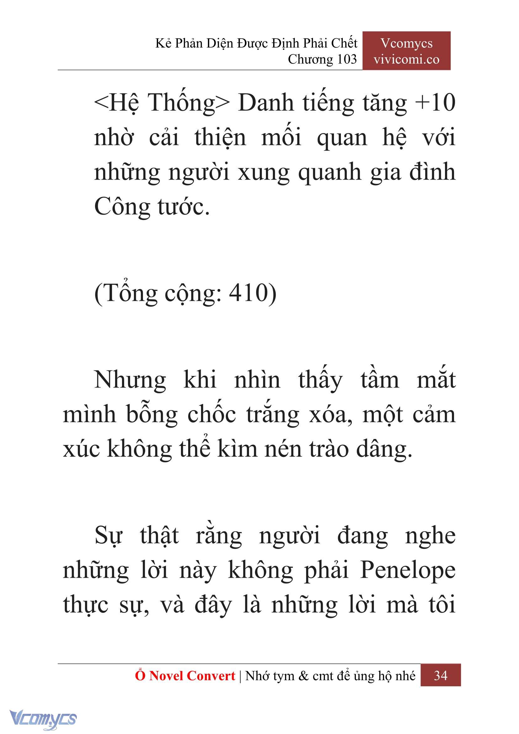 [Novel] Kẻ Phản Diện Được Định Phải Chết Chap 103 - Next Chap 104