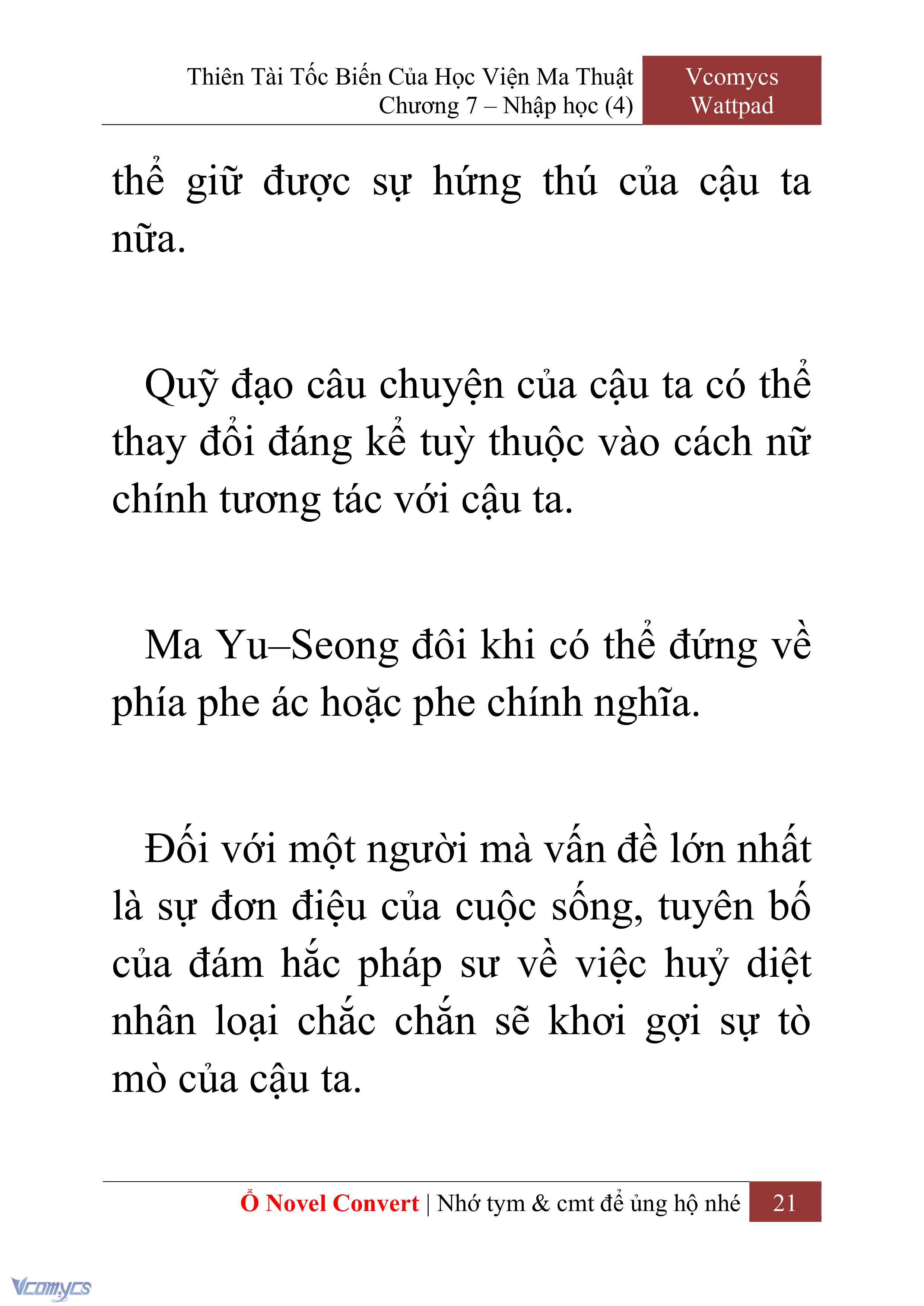 [Novel] Thiên Tài Tốc Biến Của Học Viện Ma Thuật Chap 7 - Trang 2