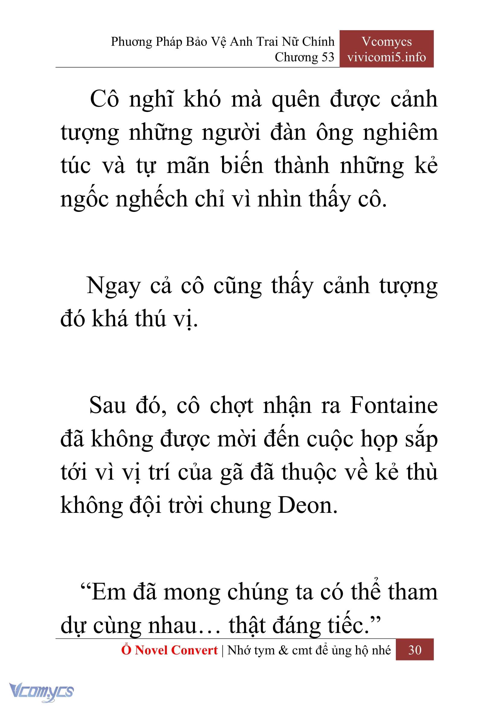 [Novel] Phương Pháp Bảo Vệ Anh Trai Nữ Chính Chap 53 - Trang 2