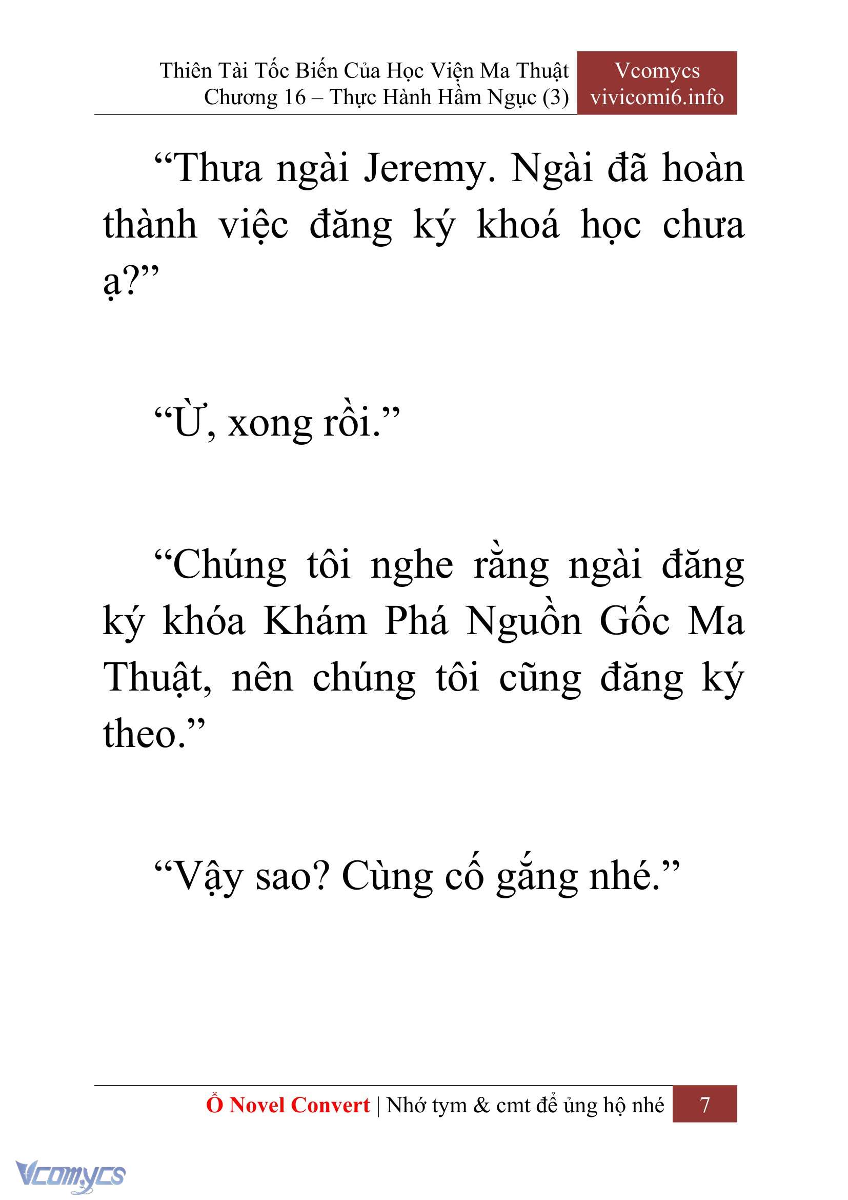 [Novel] Thiên Tài Tốc Biến Của Học Viện Ma Thuật Chap 16 - Trang 2