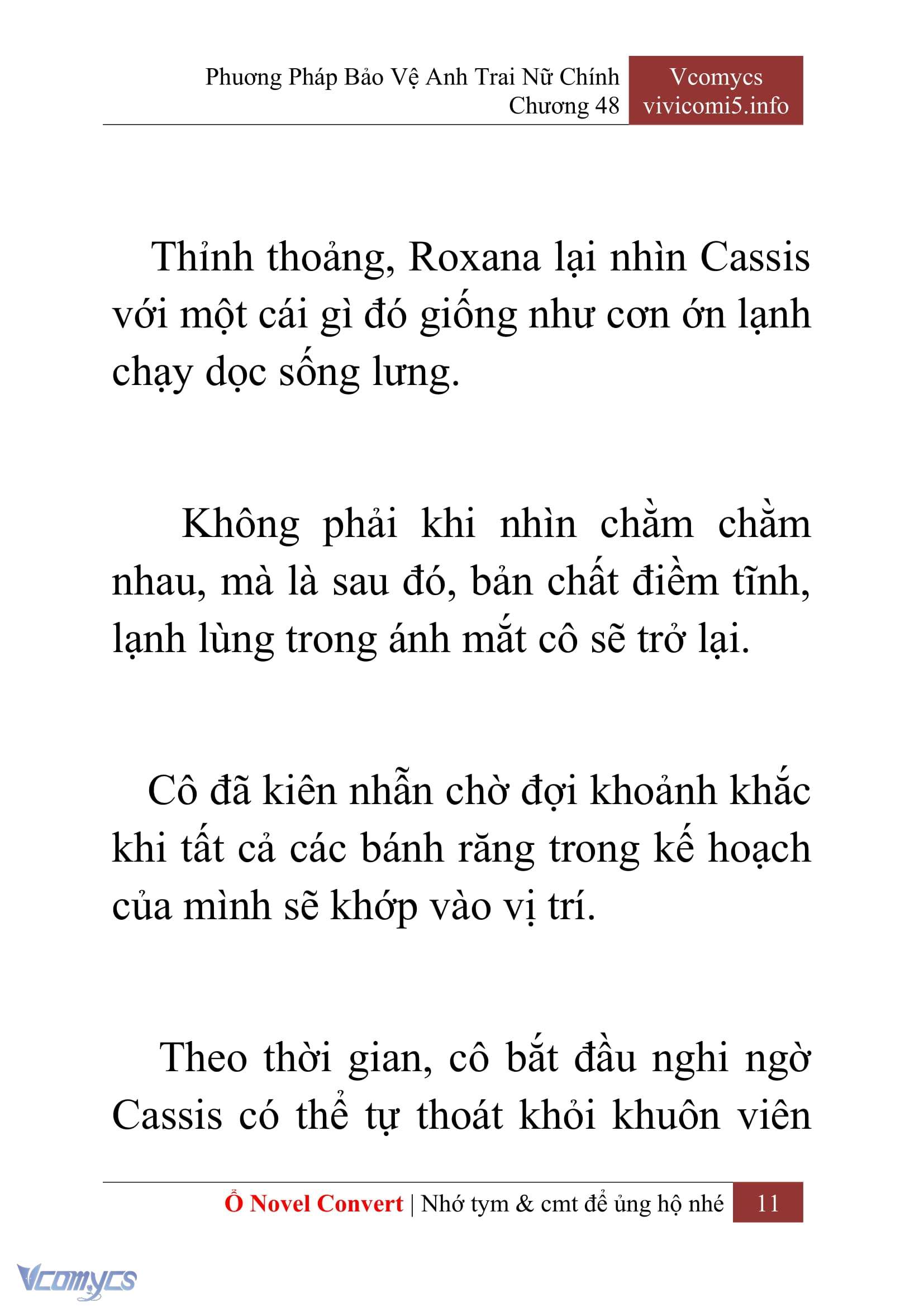 [Novel] Phương Pháp Bảo Vệ Anh Trai Nữ Chính Chap 48 - Trang 2