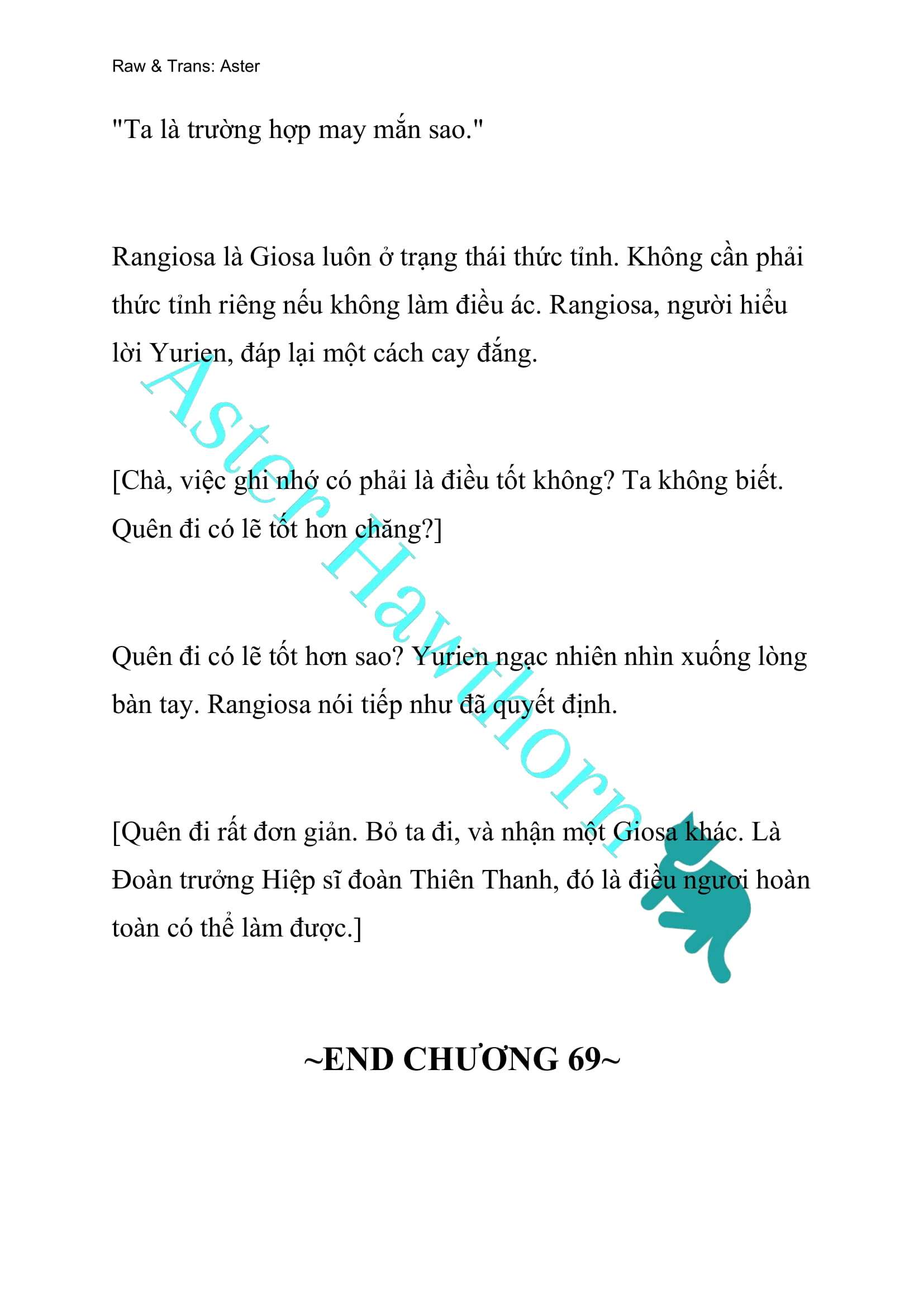 [NOVEL] Đóa Hoa Cầm Kiếm Chap 69 - Trang 2