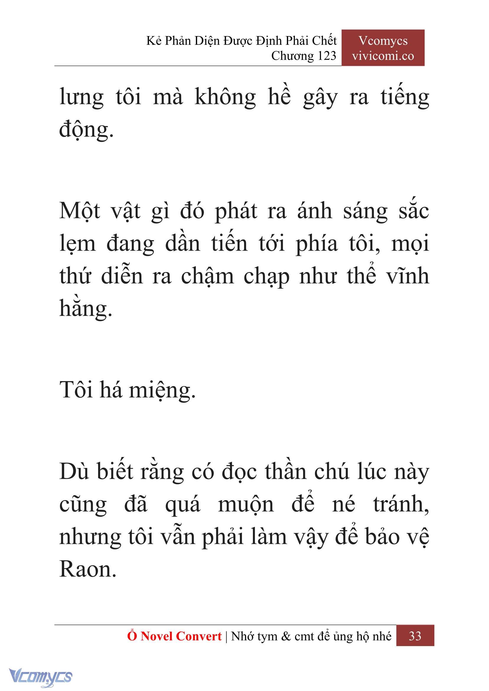 [Novel] Kẻ Phản Diện Được Định Phải Chết Chap 123 - Trang 2