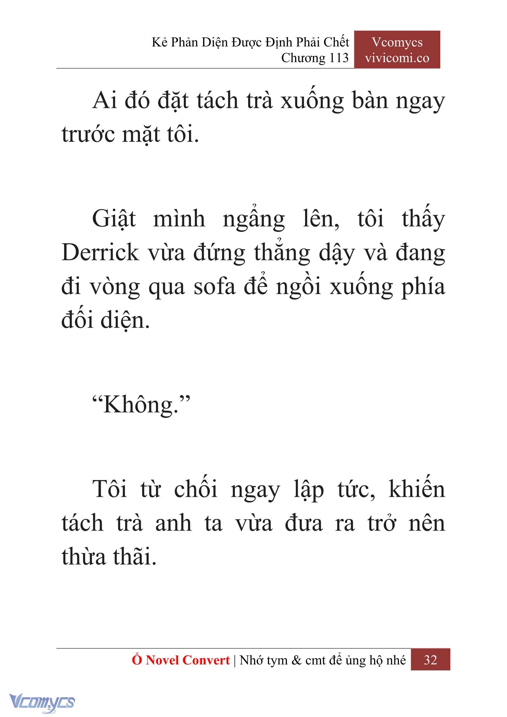[Novel] Kẻ Phản Diện Được Định Phải Chết Chap 113 - Next Chap 114