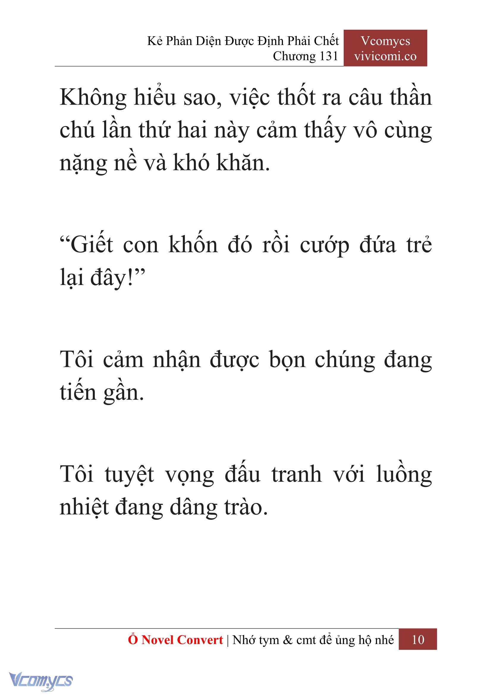 [Novel] Kẻ Phản Diện Được Định Phải Chết Chap 131 - Trang 2