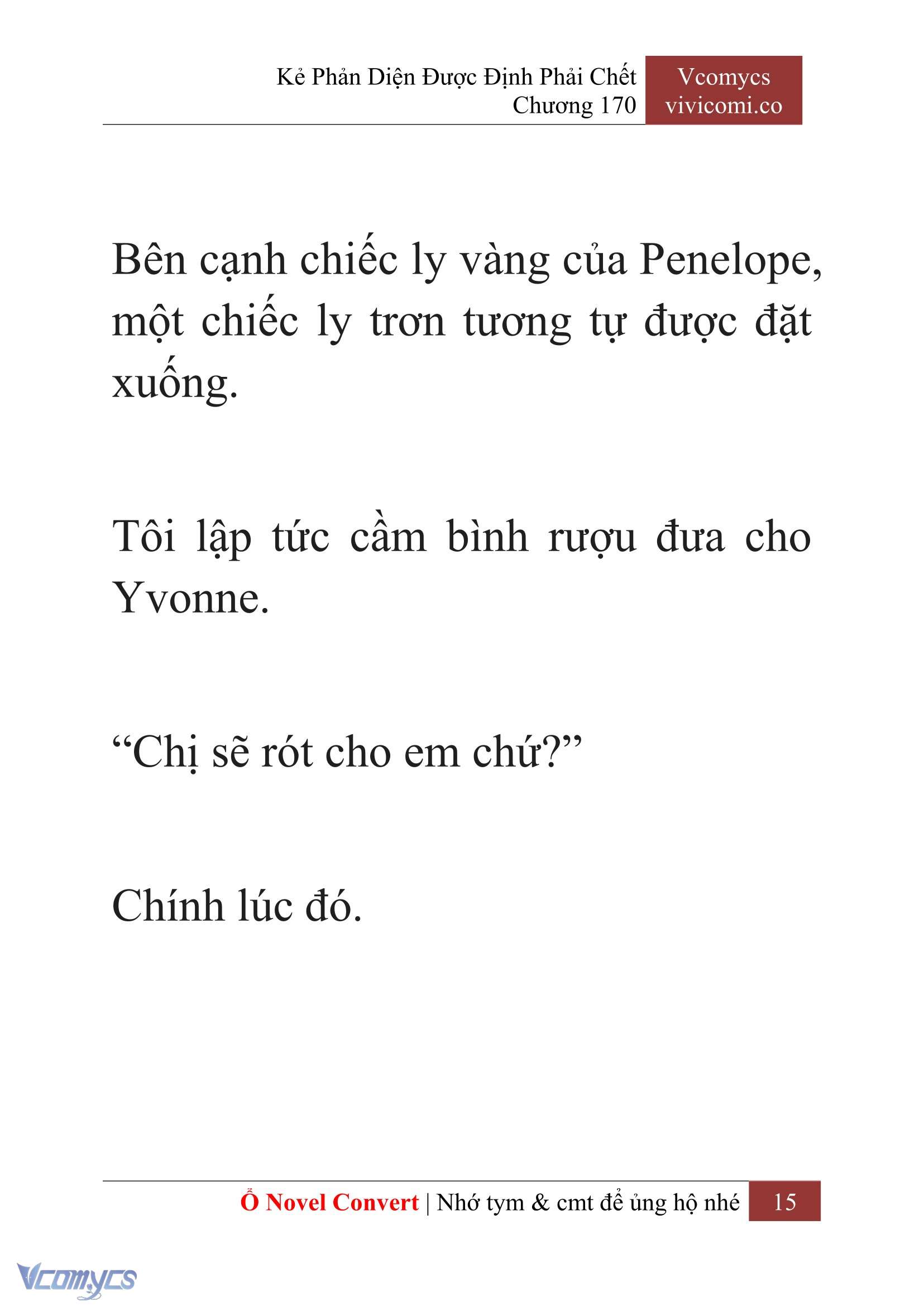 [Novel] Kẻ Phản Diện Được Định Phải Chết Chap 170 - Trang 2