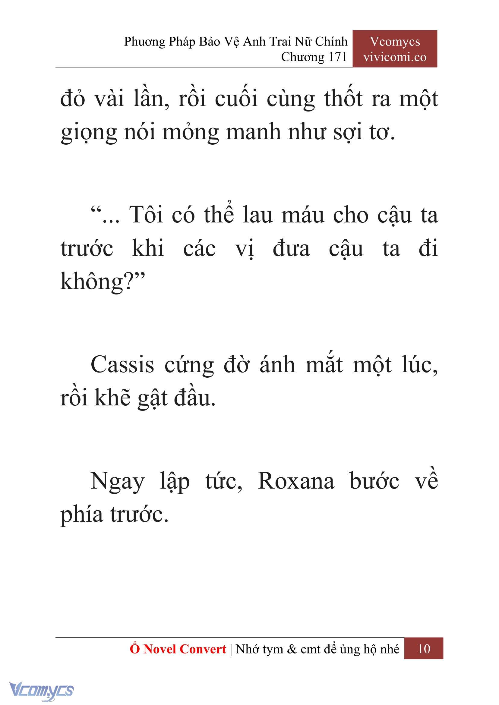 [Novel] Phương Pháp Bảo Vệ Anh Trai Nữ Chính Chap 171 - Trang 2