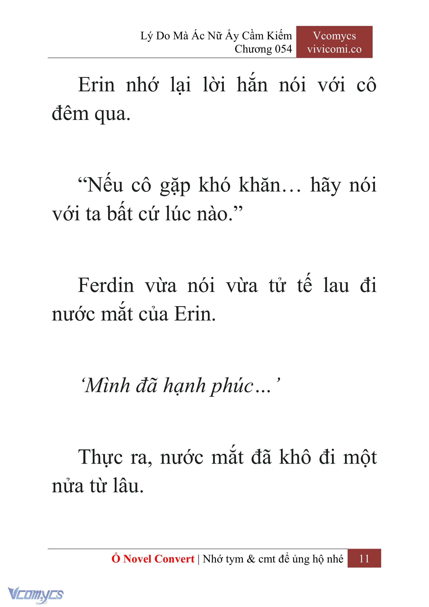 [Novel] Lý Do Mà Ác Nữ Ấy Cầm Kiếm Chap 54 - Next Chap 55