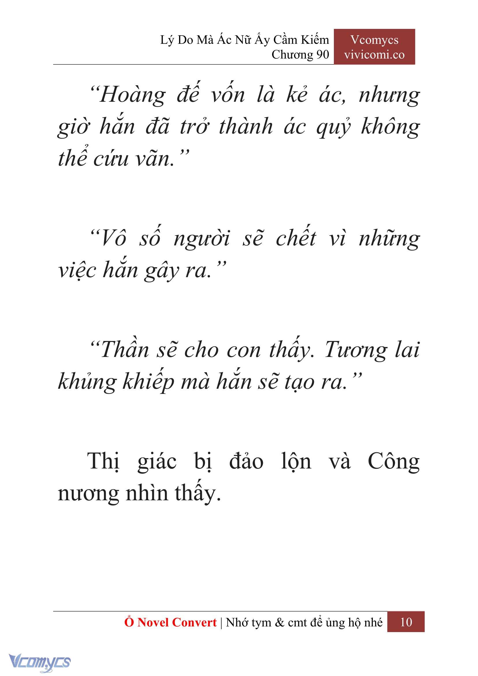 [Novel] Lý Do Mà Ác Nữ Ấy Cầm Kiếm Chap 90 - Next Chap 91