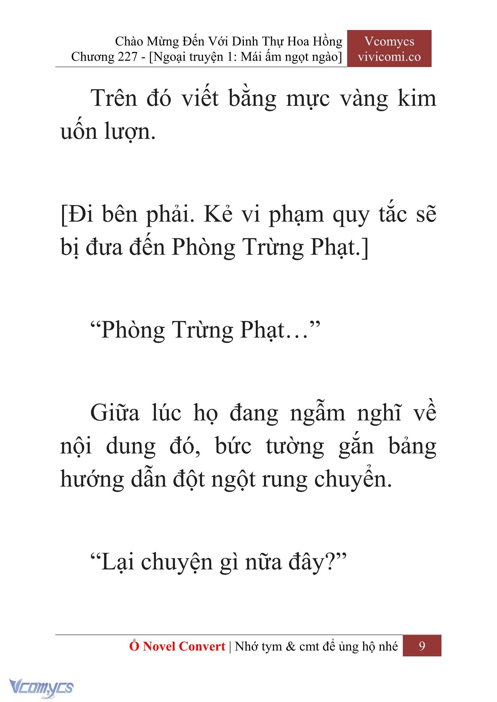 [Novel] Chào Mừng Đến Với Dinh Thự Hoa Hồng Chap 227 - Trang 2