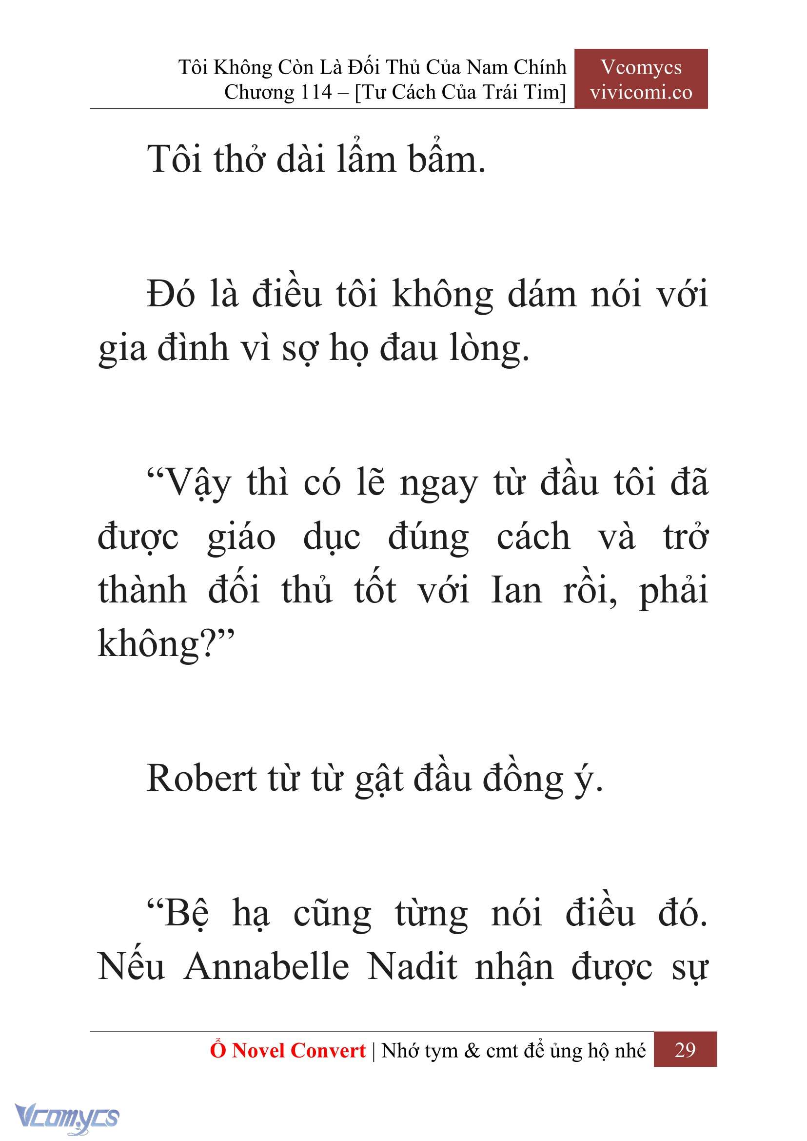 [Novel] Tôi Không Còn Là Đối Thủ Của Nam Chính Chap 114 - Trang 2