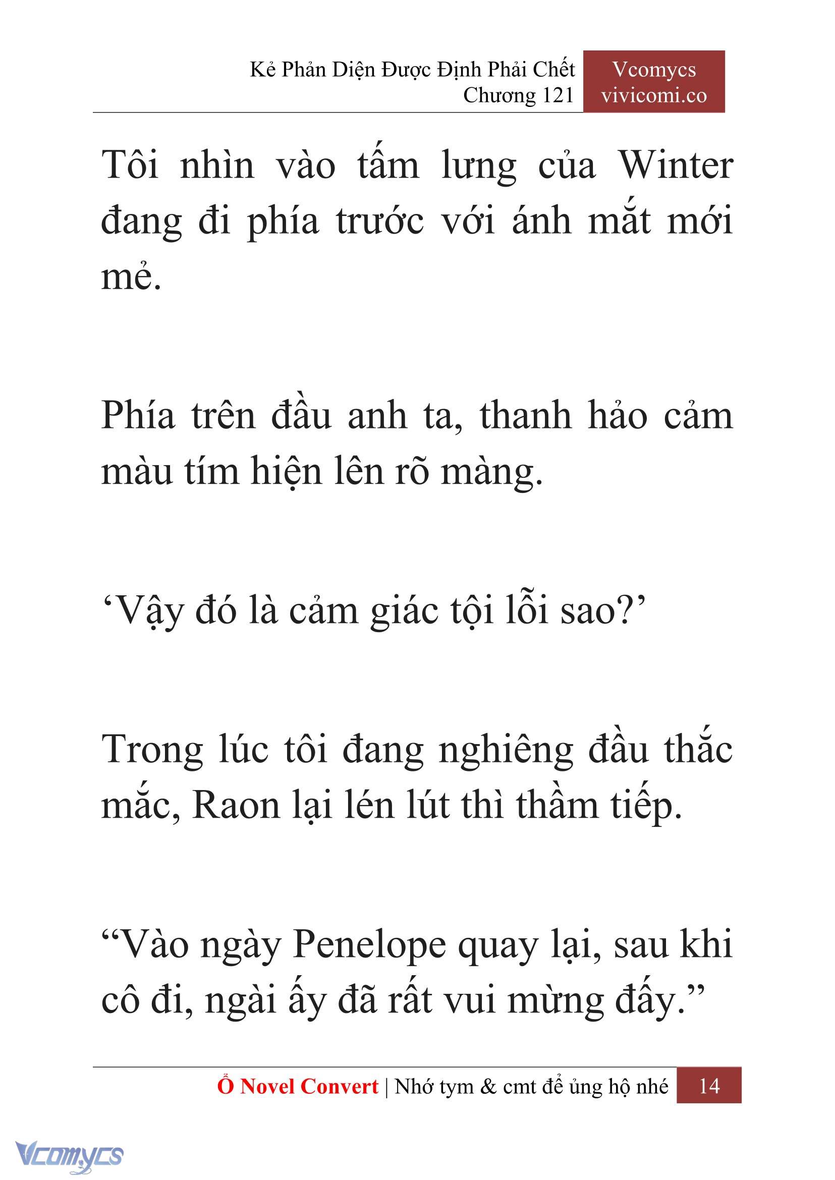 [Novel] Kẻ Phản Diện Được Định Phải Chết Chap 121 - Next Chap 122