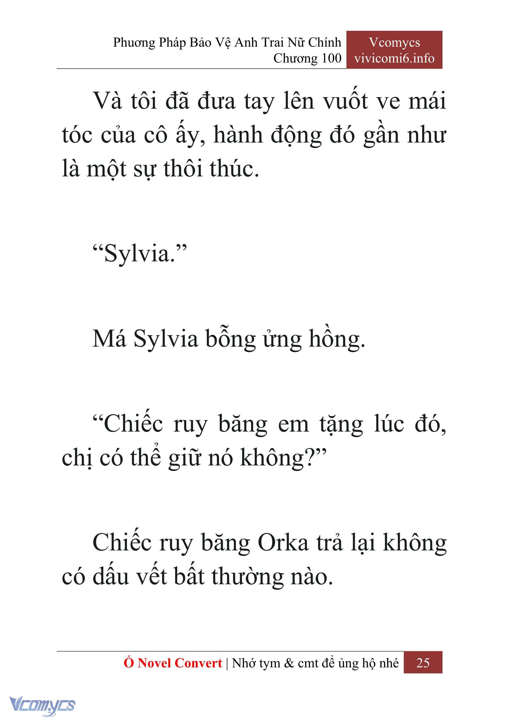 [Novel] Phương Pháp Bảo Vệ Anh Trai Nữ Chính Chap 100 - Trang 2
