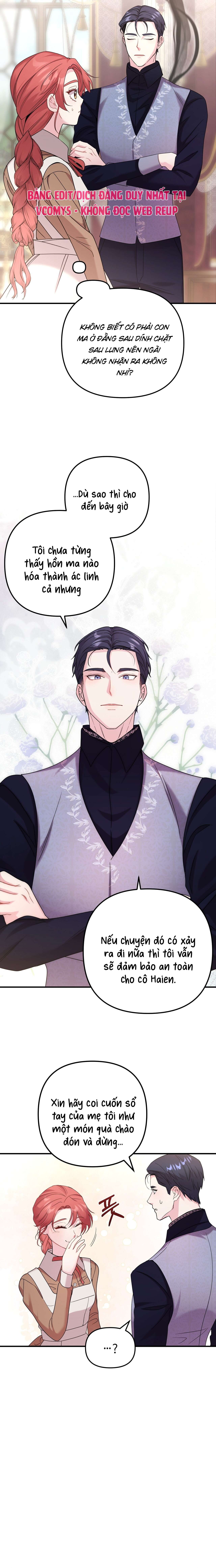 Tôi vừa xin được việc tại một biệt thự ma ám Chap 4 - Trang 4