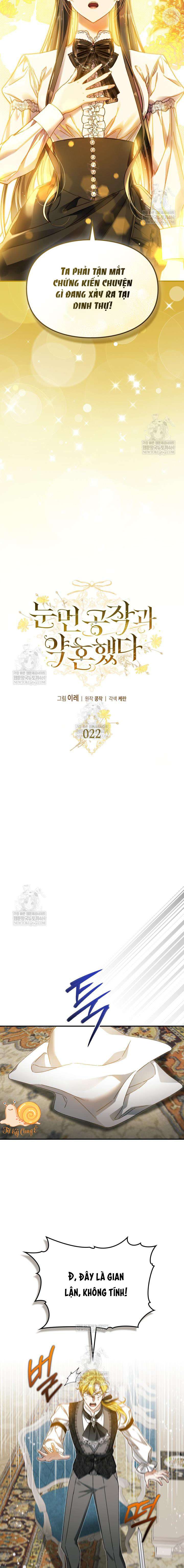 Tôi Đã Đính Hôn Với Vị Công Tước Mù Chap 22 - Trang 2