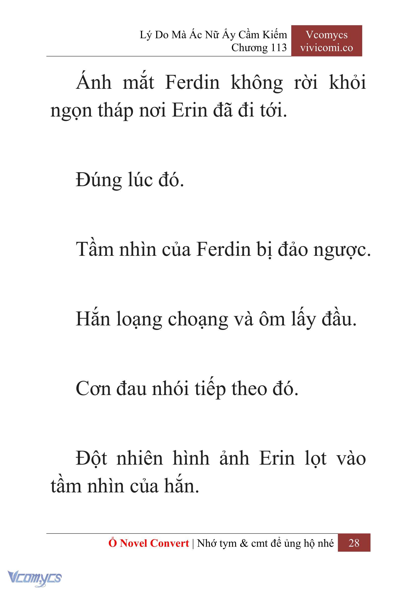 [Novel] Lý Do Mà Ác Nữ Ấy Cầm Kiếm Chap 113 - Trang 2