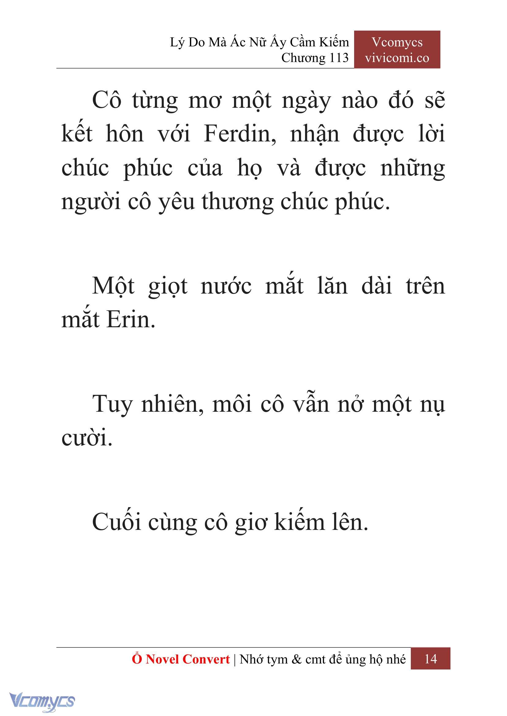 [Novel] Lý Do Mà Ác Nữ Ấy Cầm Kiếm Chap 113 - Trang 2