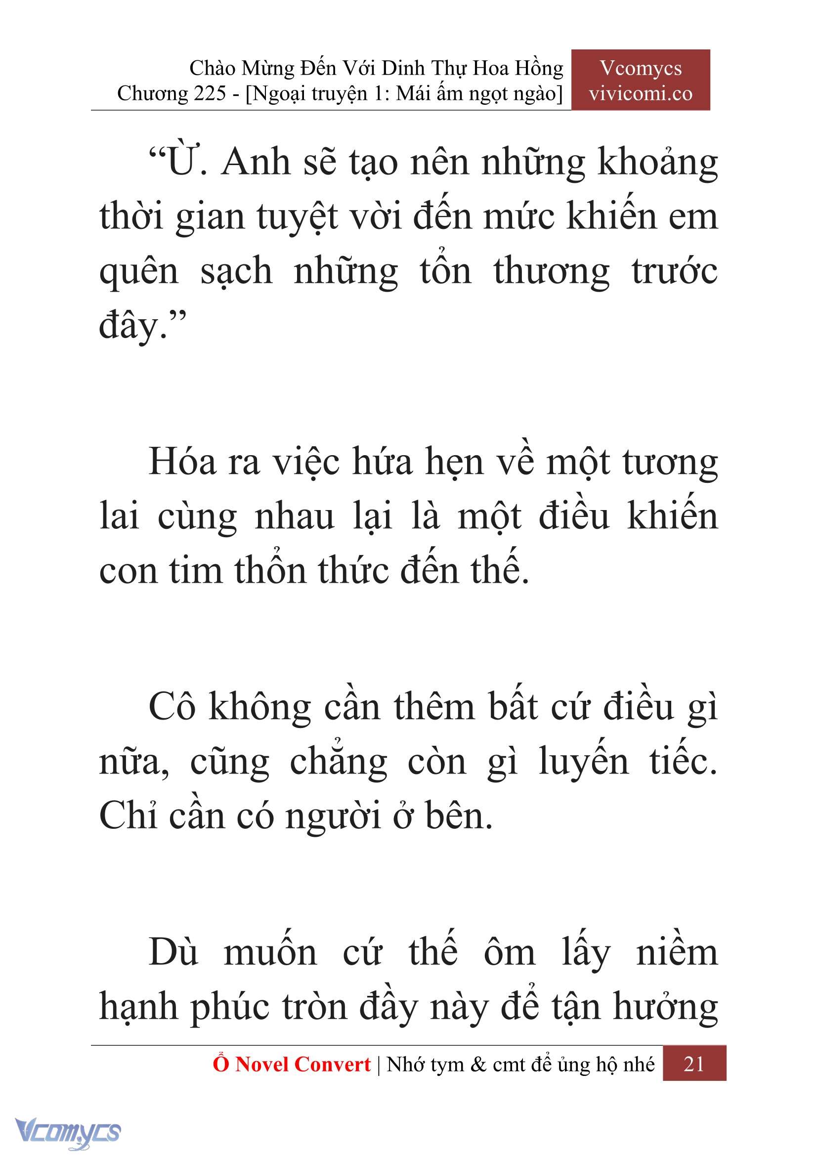 [Novel] Chào Mừng Đến Với Dinh Thự Hoa Hồng Chap 225 - Trang 2