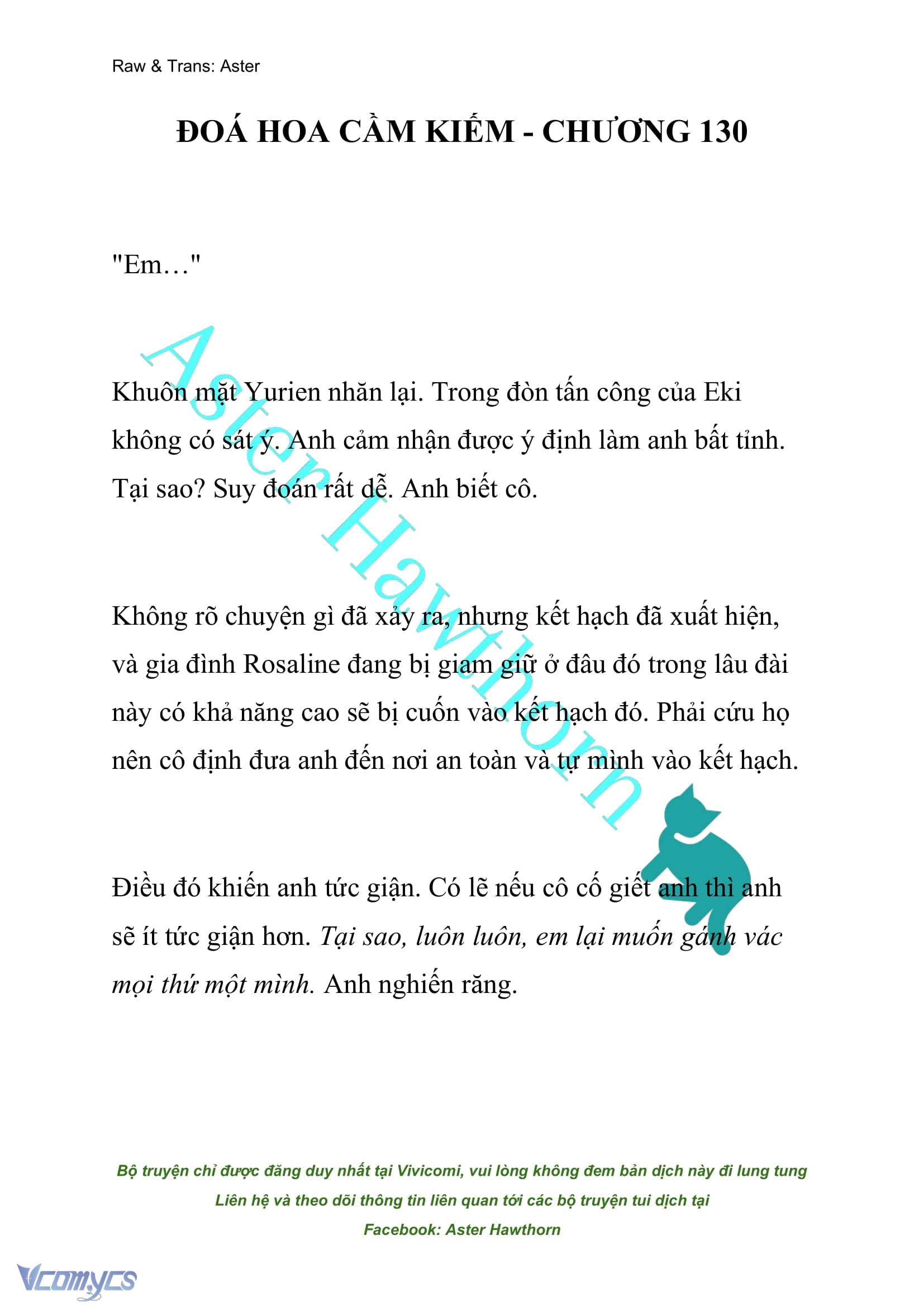 [NOVEL] Đóa Hoa Cầm Kiếm Chap 130 - Trang 2