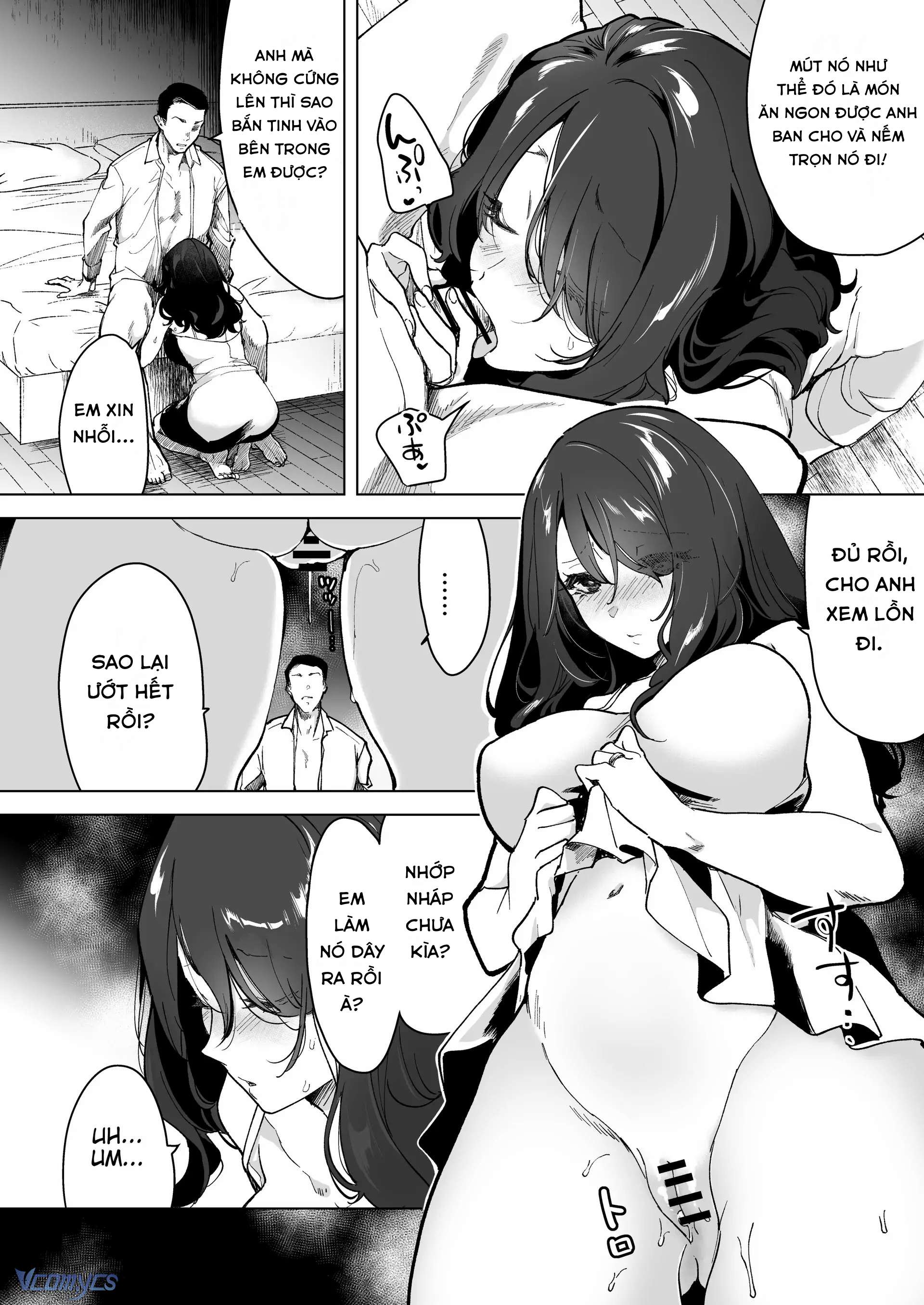 『18+』Anh cảnh sát nhà bên si tình - Cô vợ ngày ngày bị giam giữ và NTR trong lồng sắt Chap 1 - Trang 2