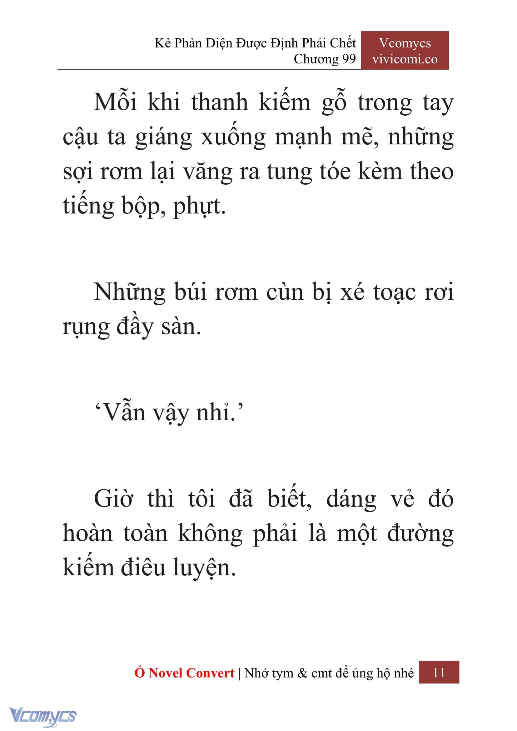 [Novel] Kẻ Phản Diện Được Định Phải Chết Chap 99 - Next Chap 100