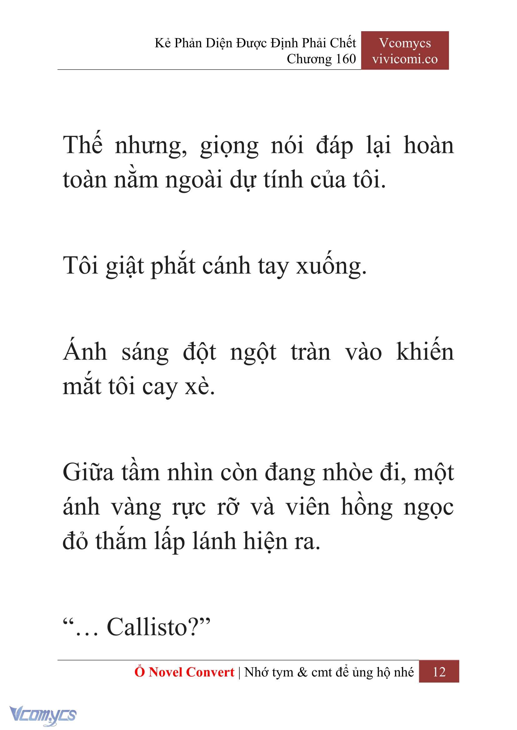 [Novel] Kẻ Phản Diện Được Định Phải Chết Chap 160 - Trang 2