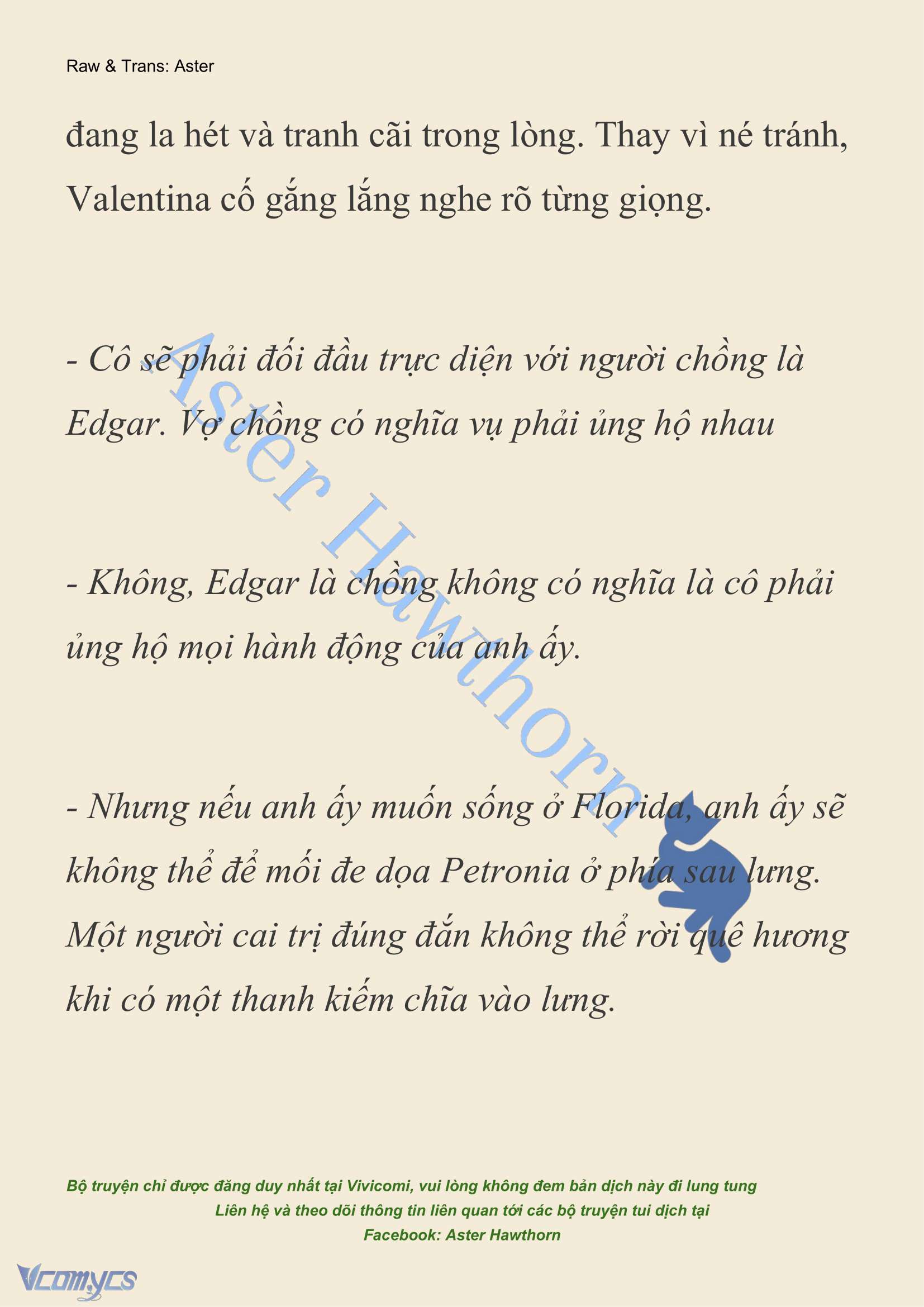 [NOVEL] Thiên Đường Của Valentina Chap 29 - Trang 2