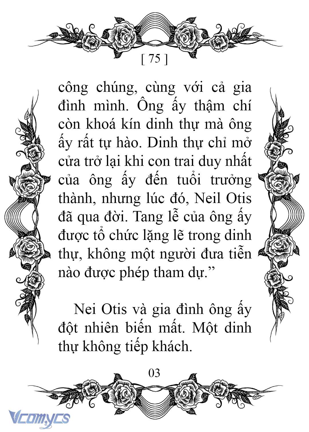 [Novel] Chào Mừng Đến Với Dinh Thự Hoa Hồng Chap 75 - Trang 2