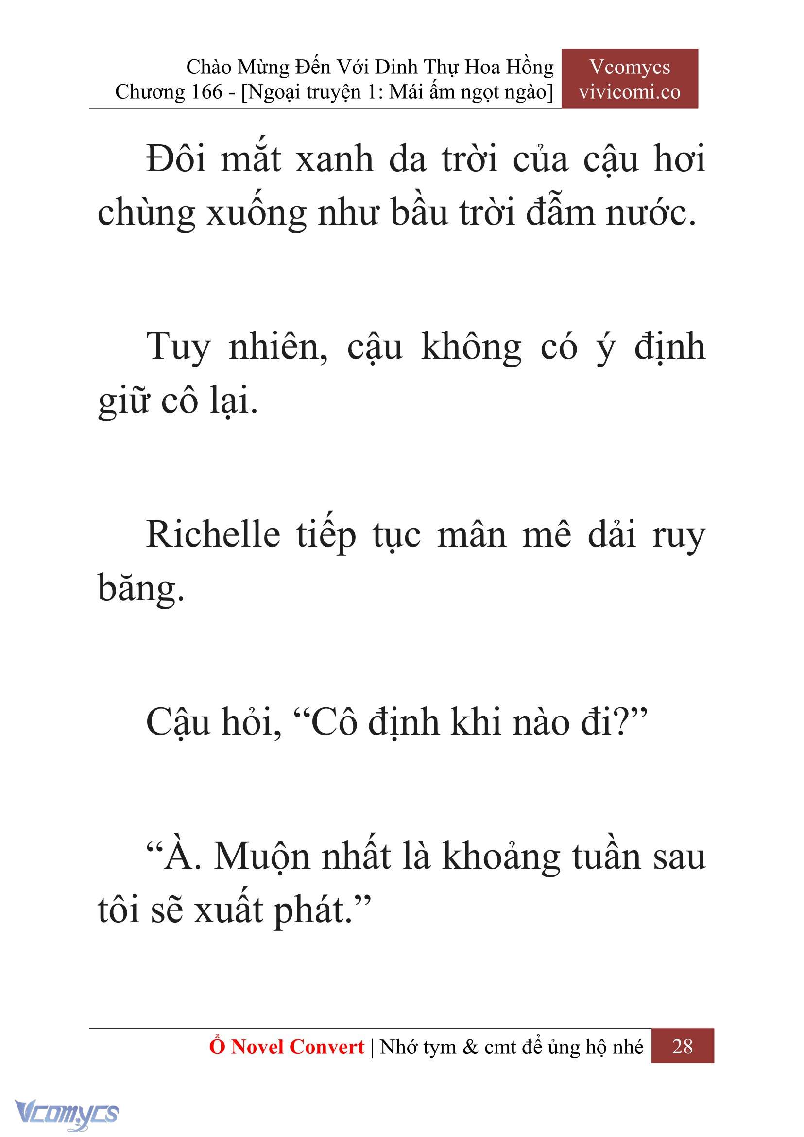 [Novel] Chào Mừng Đến Với Dinh Thự Hoa Hồng Chap 166 - Trang 2