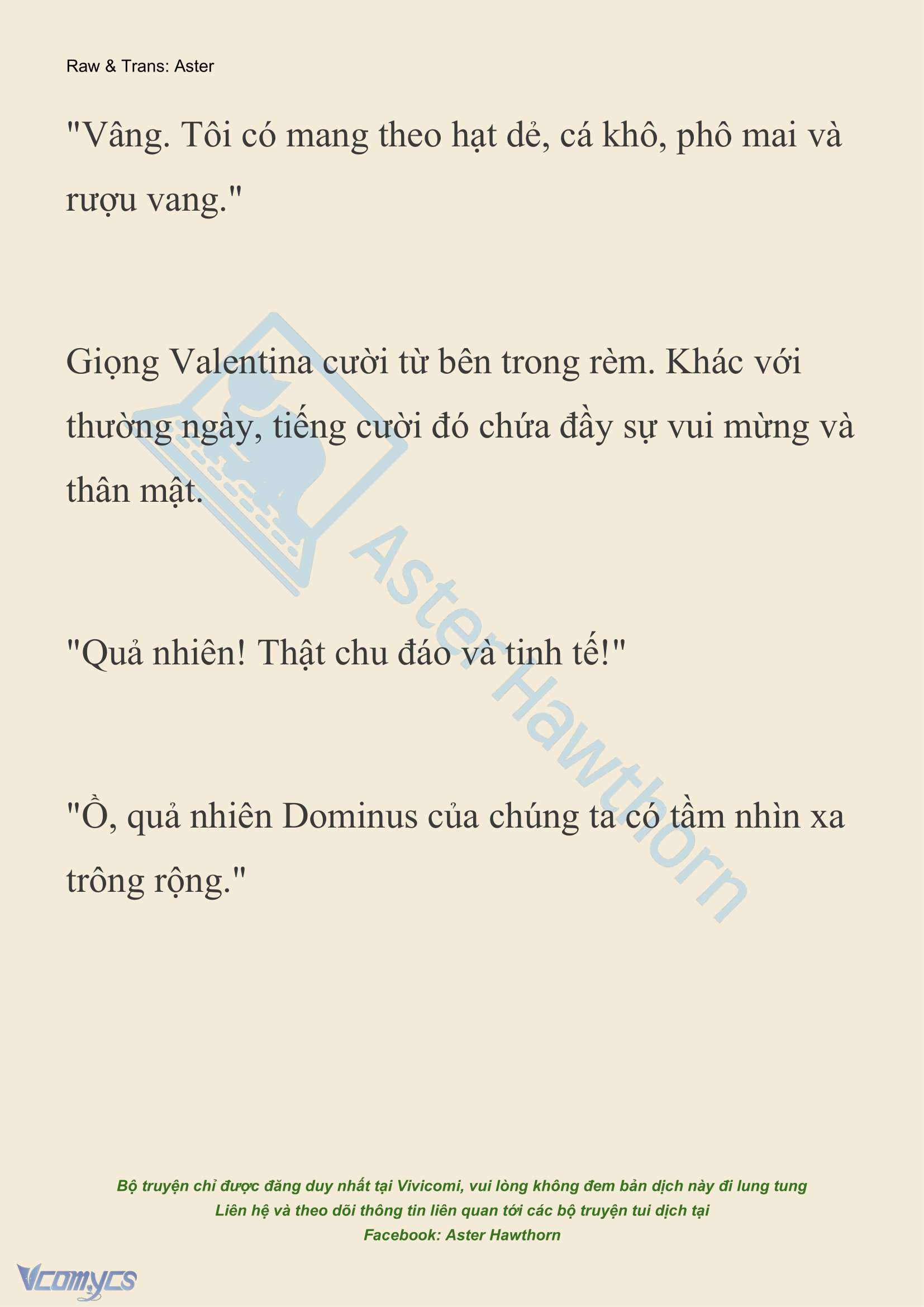 [NOVEL] Thiên Đường Của Valentina Chap 140 - Trang 2