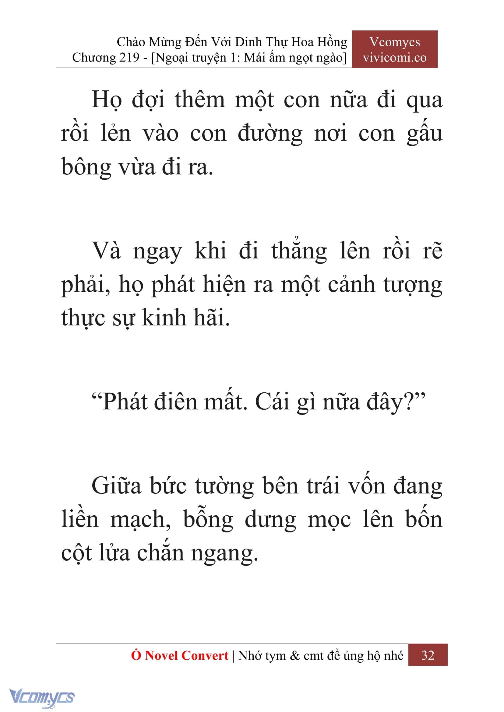 [Novel] Chào Mừng Đến Với Dinh Thự Hoa Hồng Chap 219 - Trang 2