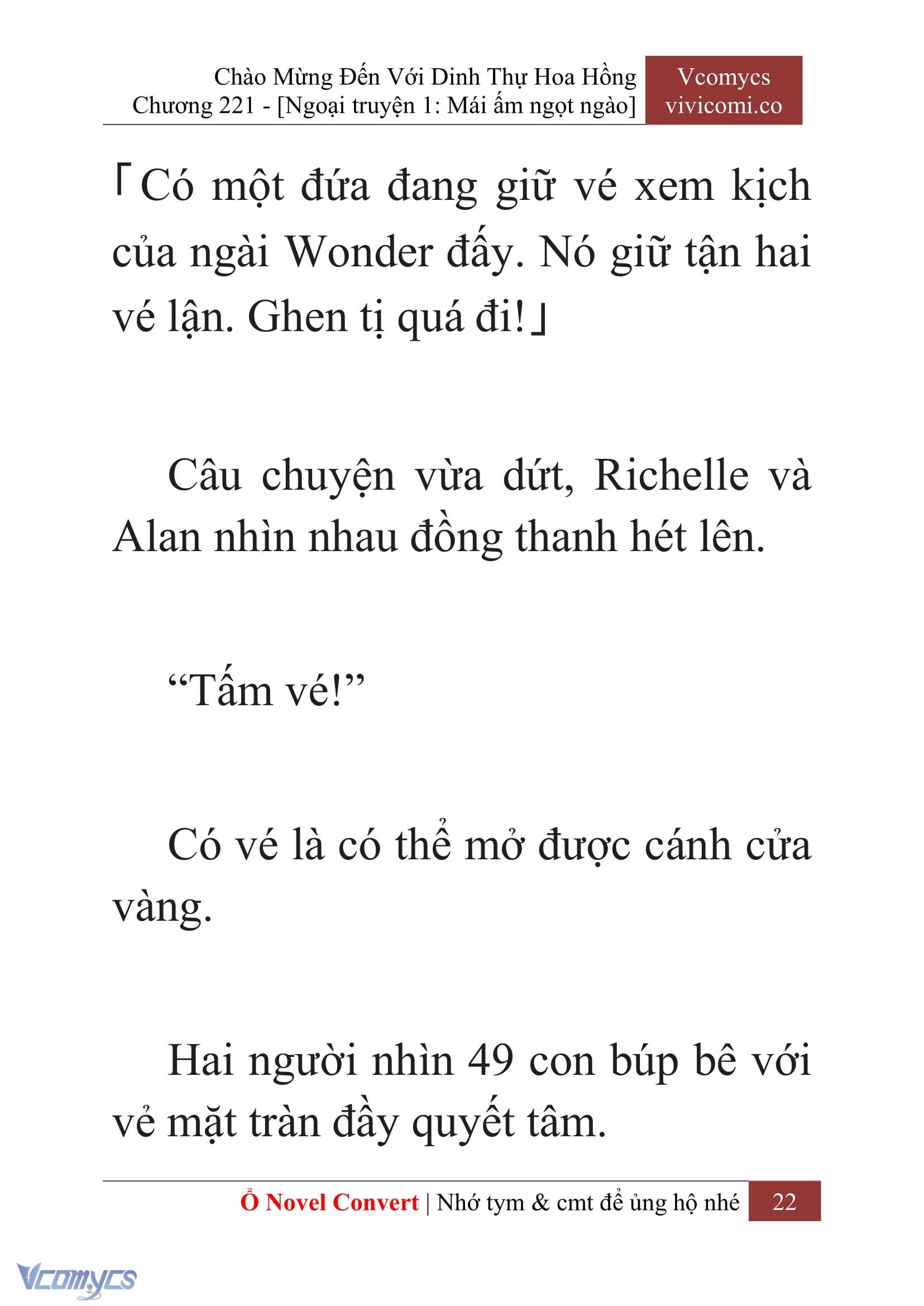 [Novel] Chào Mừng Đến Với Dinh Thự Hoa Hồng Chap 221 - Next Chap 222