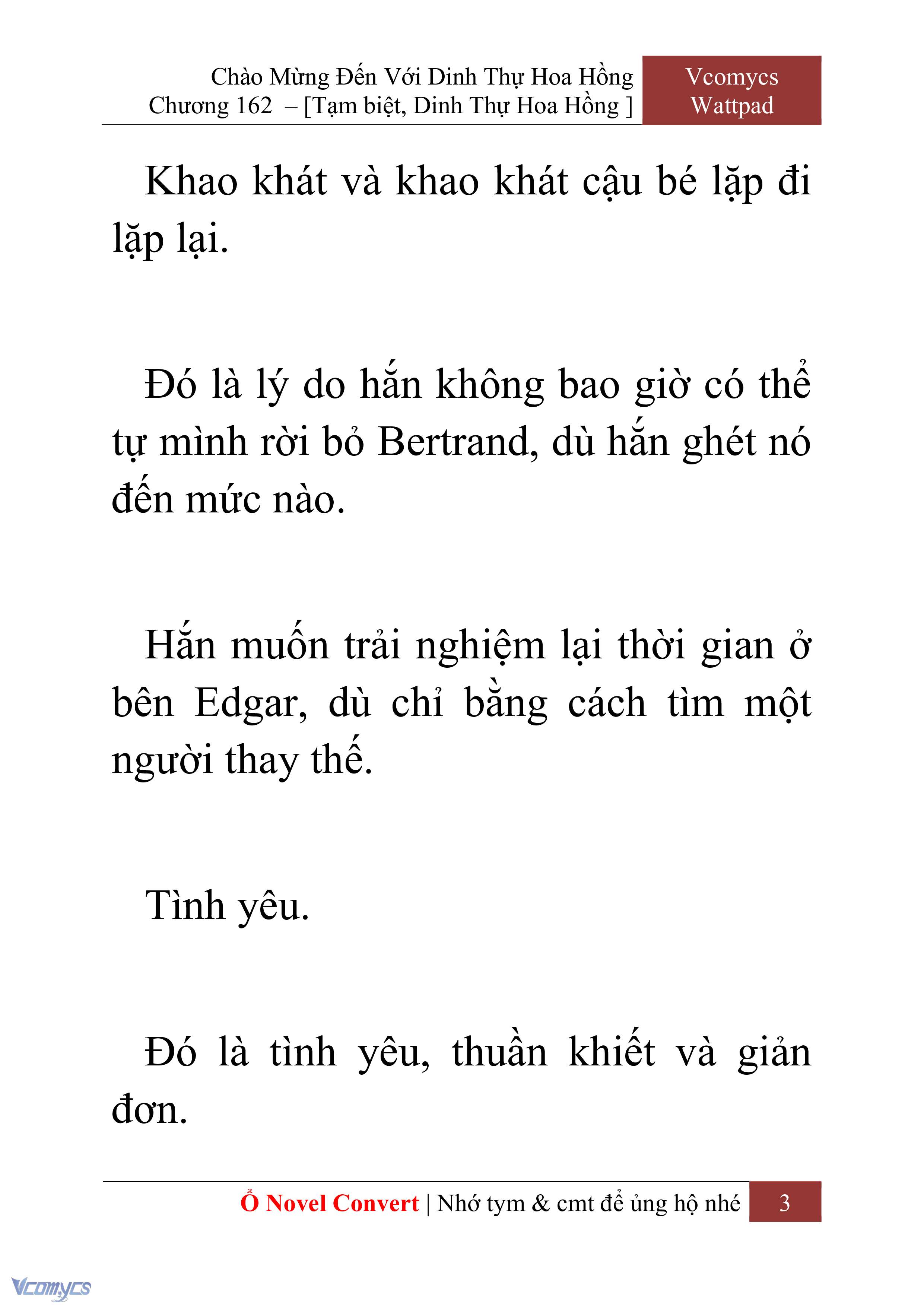 [Novel] Chào Mừng Đến Với Dinh Thự Hoa Hồng Chap 162 - Trang 2