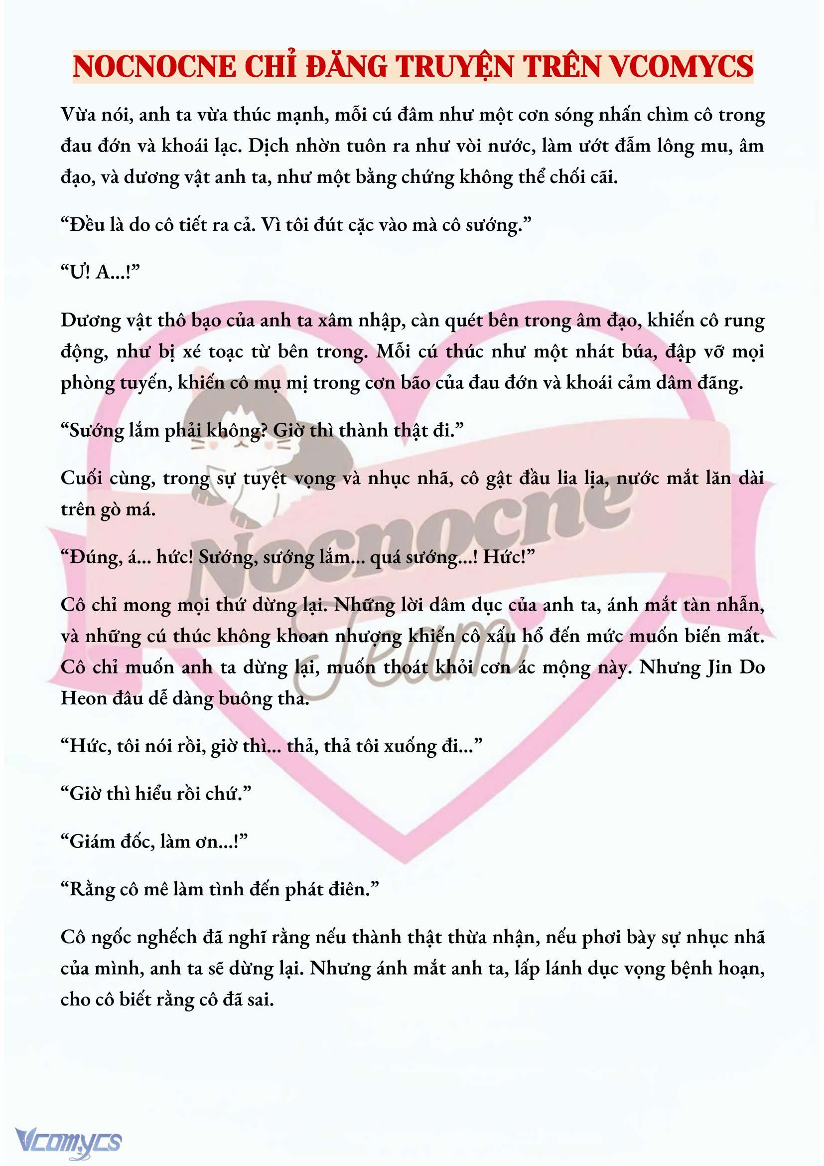 [NOVEL] MANG THAI, CƯỠNG ĐOẠT Chap 34 - Next Chap 35