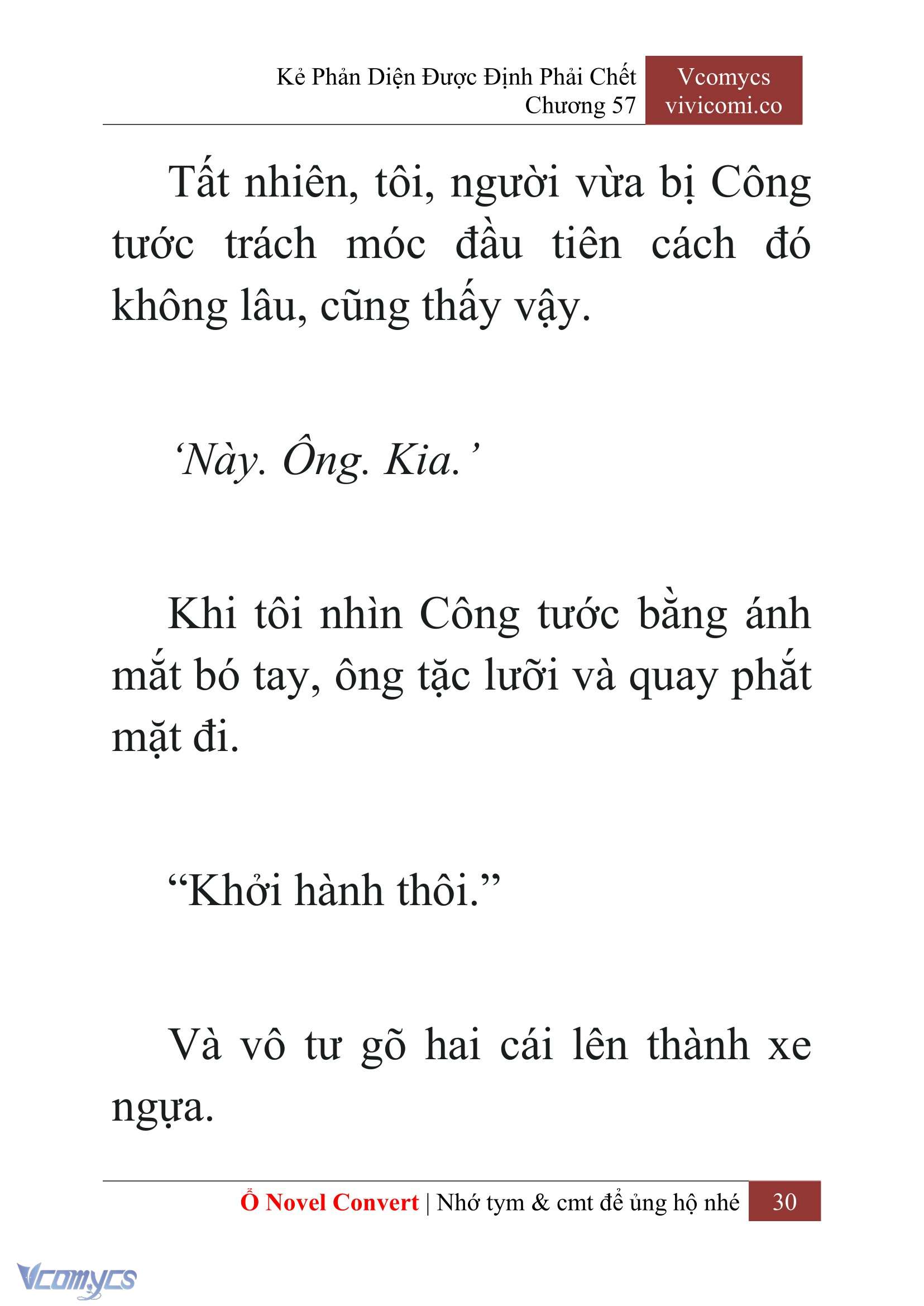 [Novel] Kẻ Phản Diện Được Định Phải Chết Chap 57 - Next Chap 58