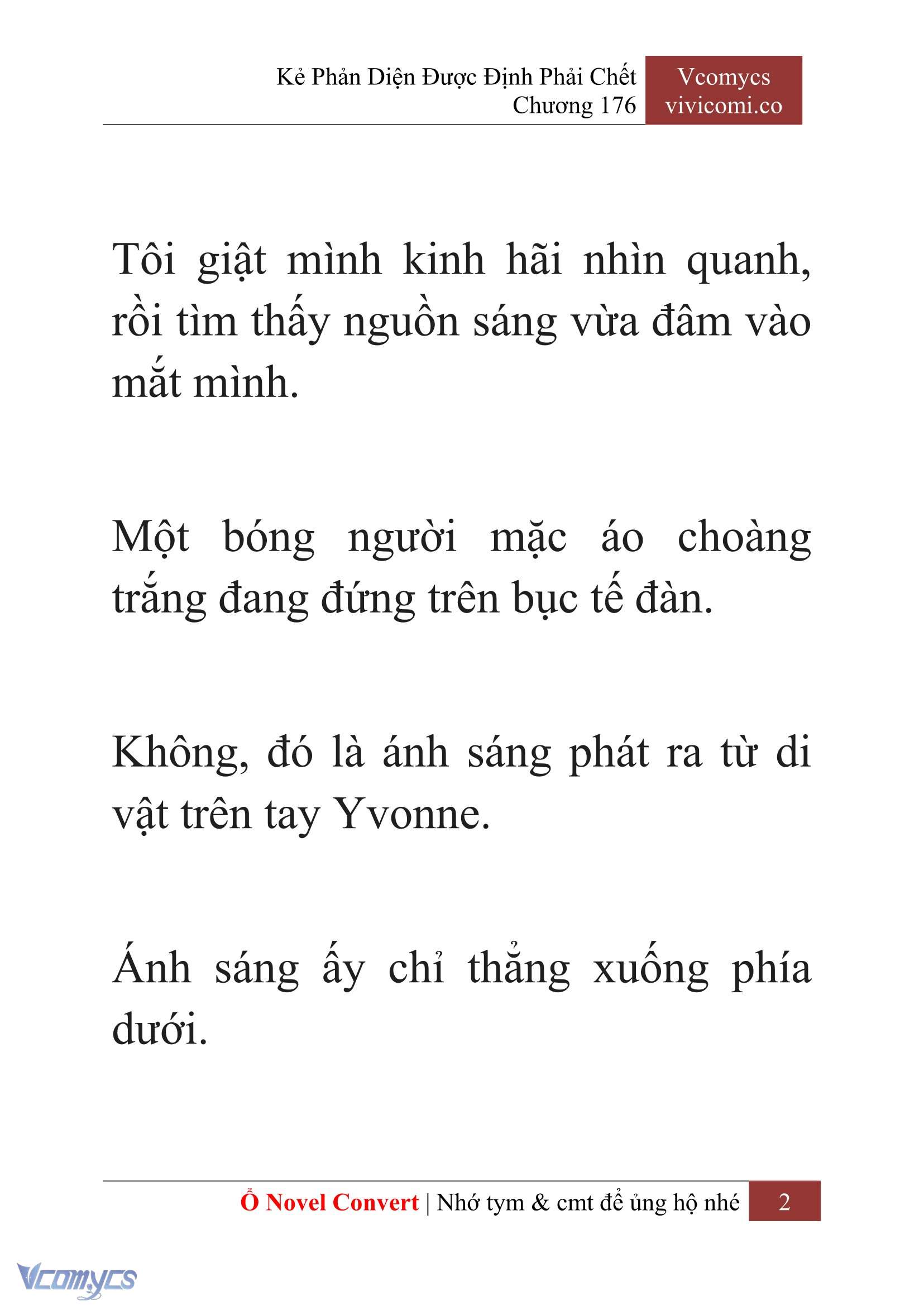 [Novel] Kẻ Phản Diện Được Định Phải Chết Chap 176 - Trang 2