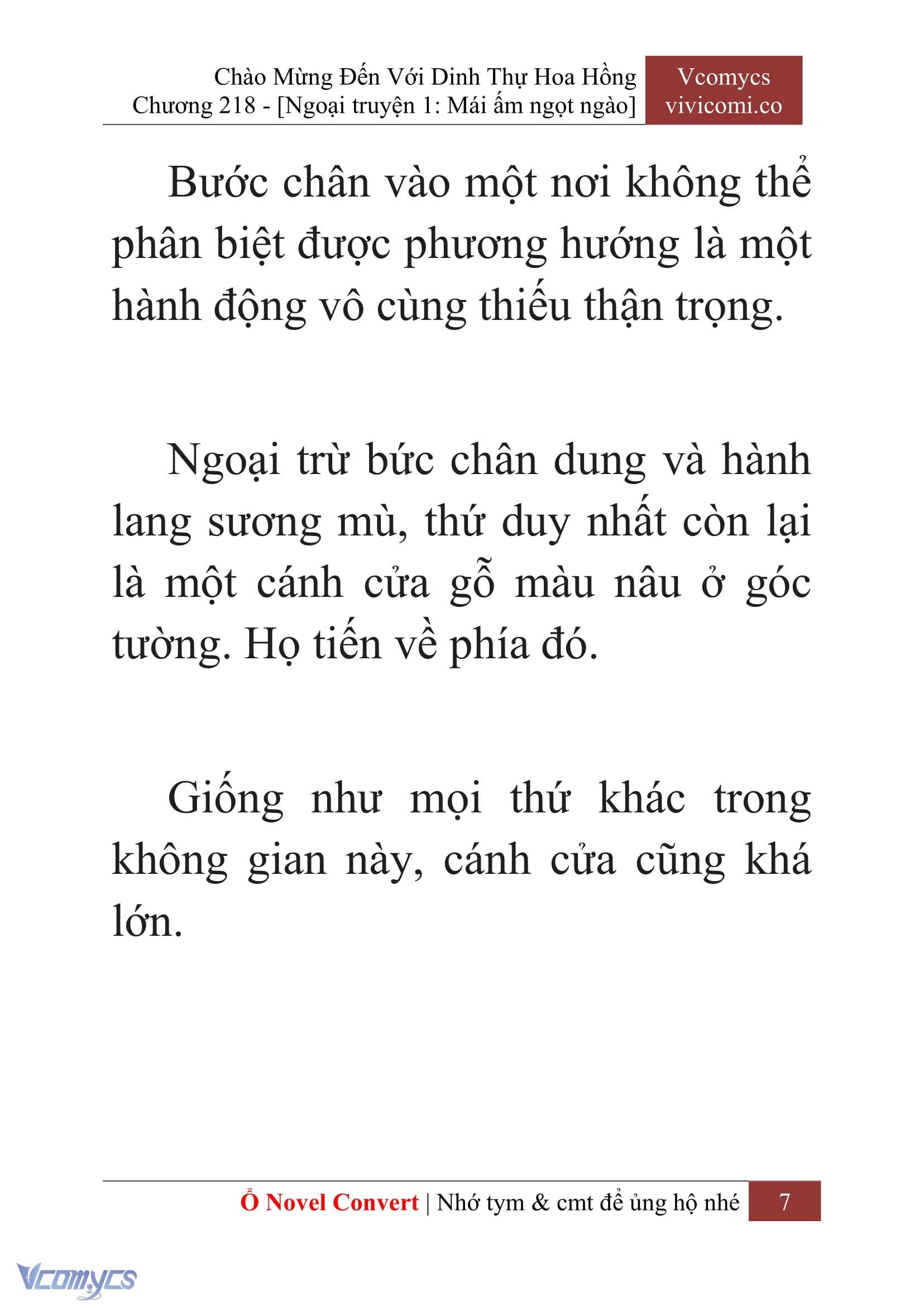 [Novel] Chào Mừng Đến Với Dinh Thự Hoa Hồng Chap 218 - Trang 2