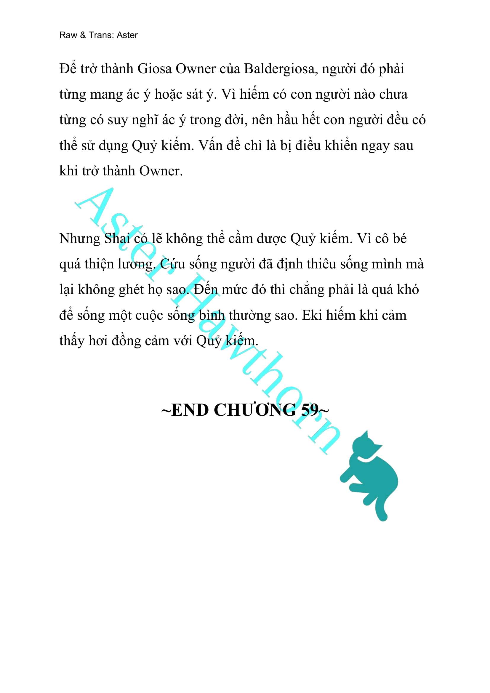 [NOVEL] Đóa Hoa Cầm Kiếm Chap 59 - Trang 2