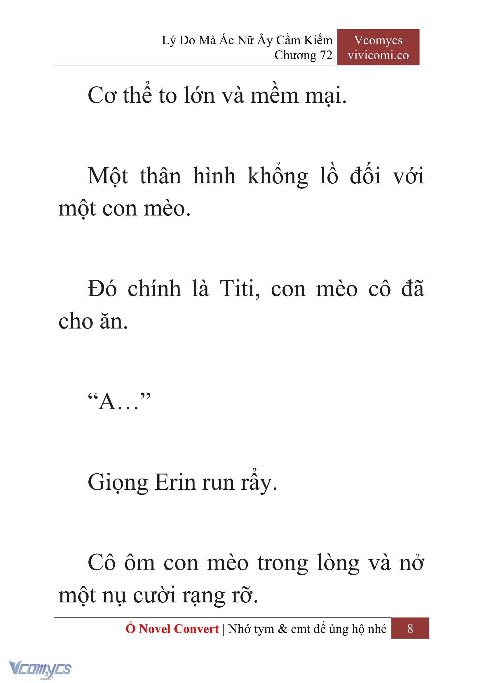 [Novel] Lý Do Mà Ác Nữ Ấy Cầm Kiếm Chap 72 - Next Chap 73