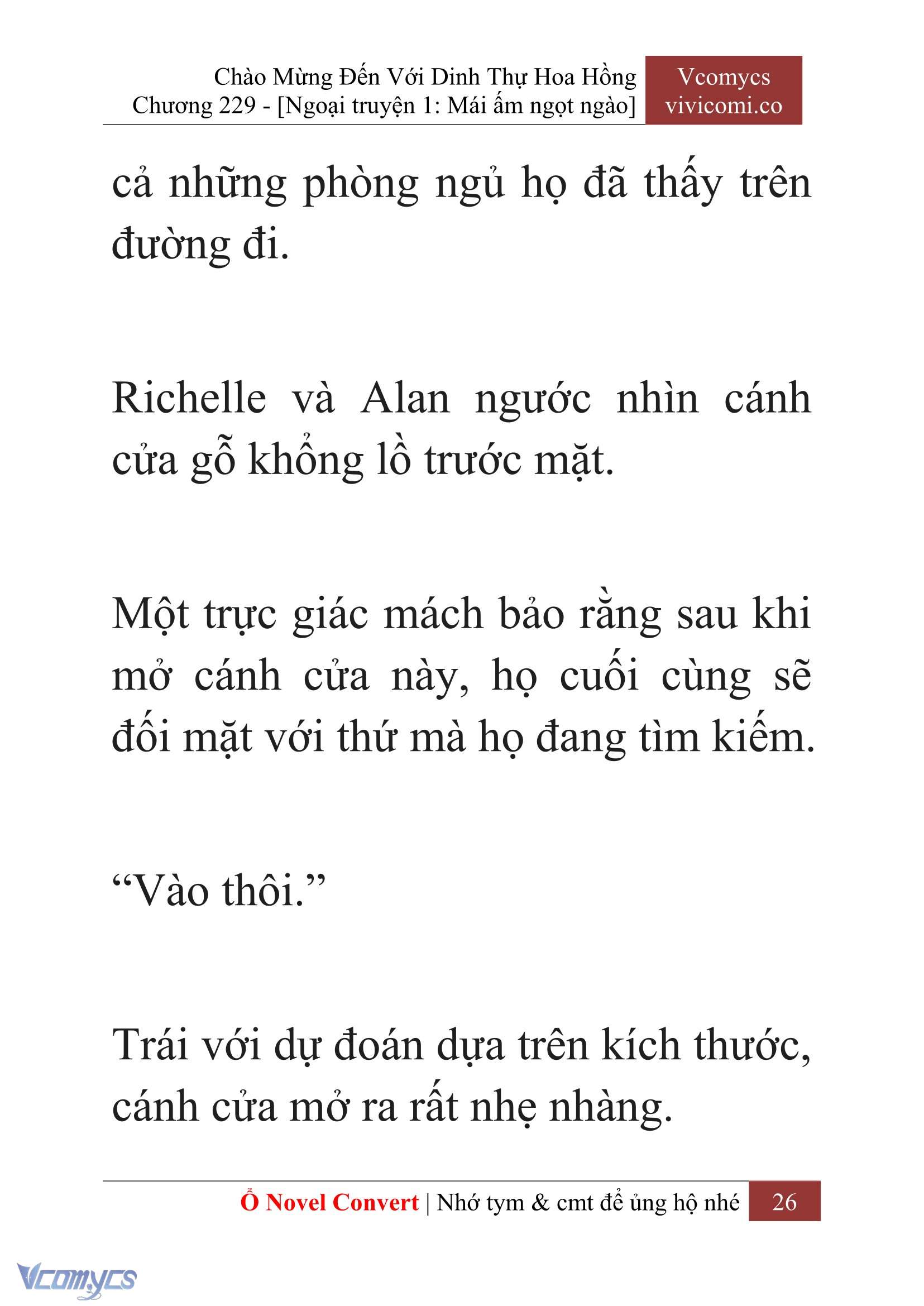 [Novel] Chào Mừng Đến Với Dinh Thự Hoa Hồng Chap 229 - Trang 2