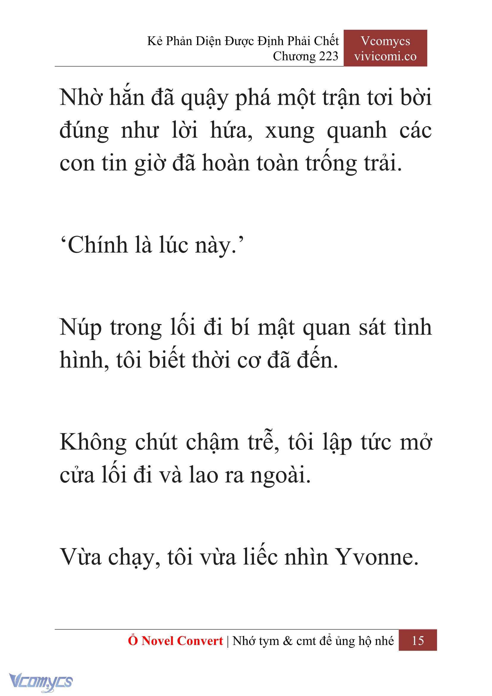 [Novel] Kẻ Phản Diện Được Định Phải Chết Chap 223 - Next Chap 224