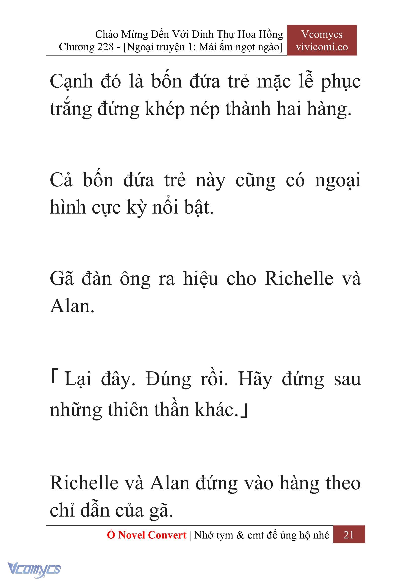 [Novel] Chào Mừng Đến Với Dinh Thự Hoa Hồng Chap 228 - Trang 2