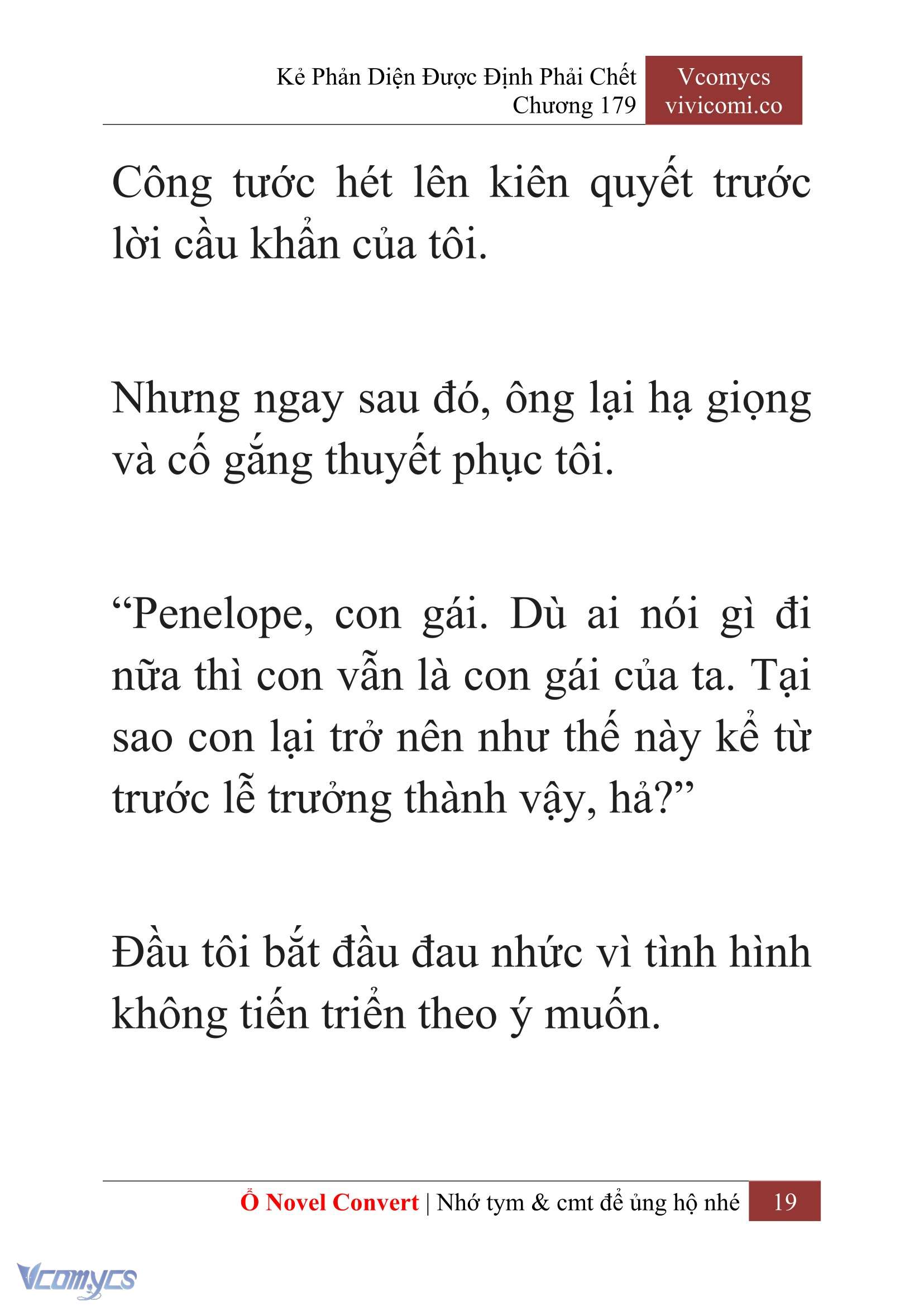 [Novel] Kẻ Phản Diện Được Định Phải Chết Chap 179 - Trang 2