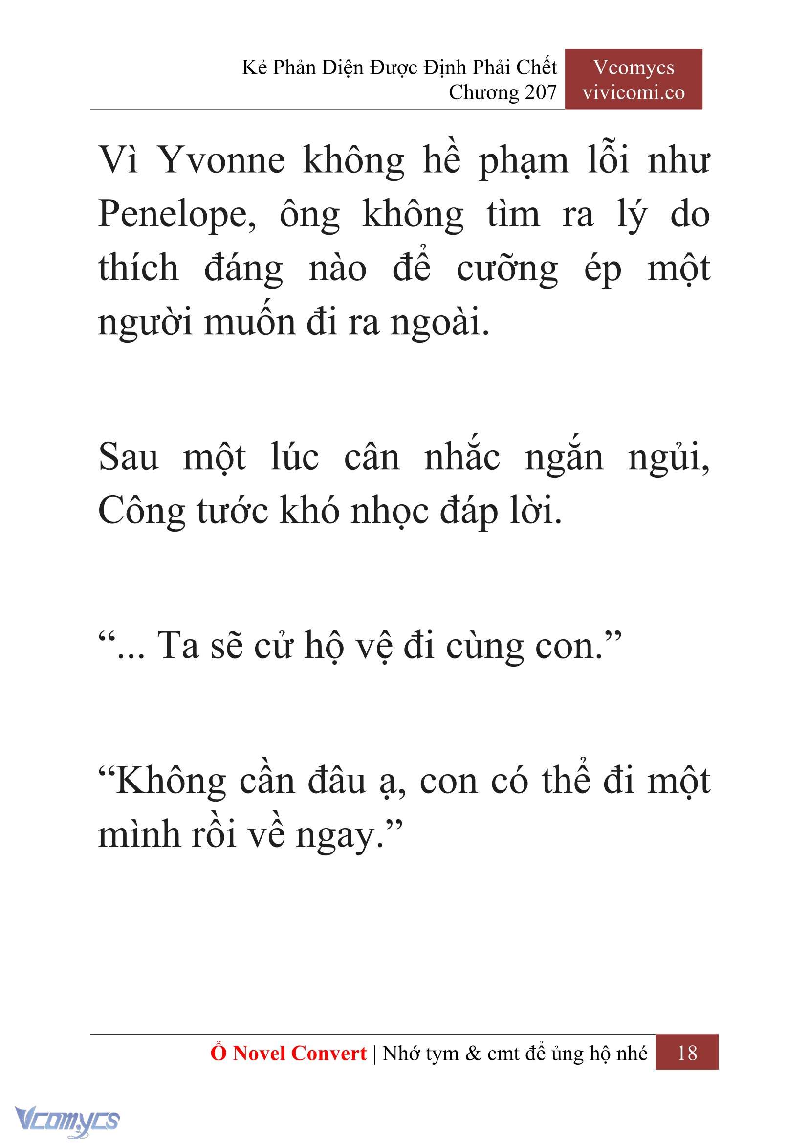 [Novel] Kẻ Phản Diện Được Định Phải Chết Chap 207 - Trang 2