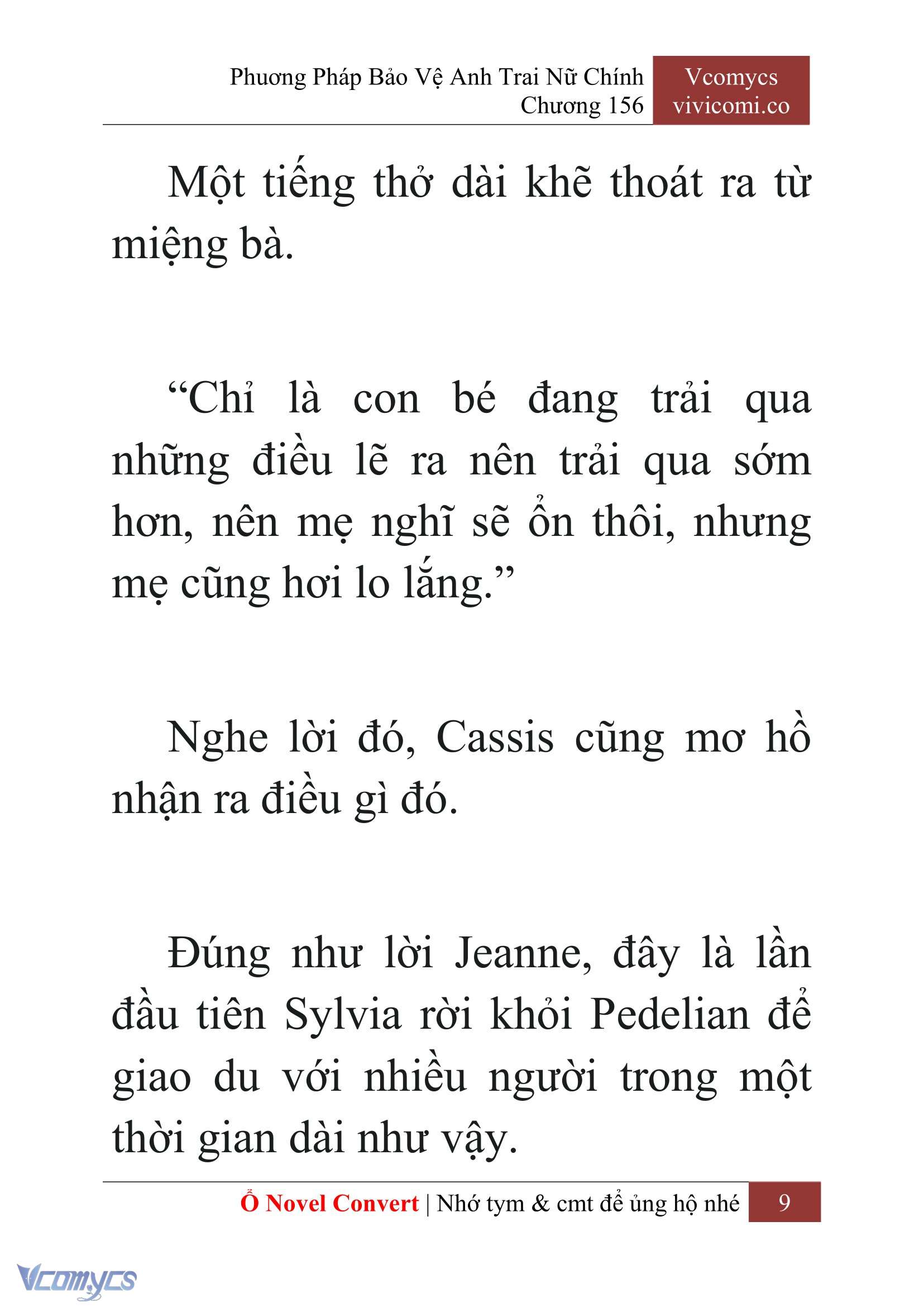 [Novel] Phương Pháp Bảo Vệ Anh Trai Nữ Chính Chap 156 - Trang 2