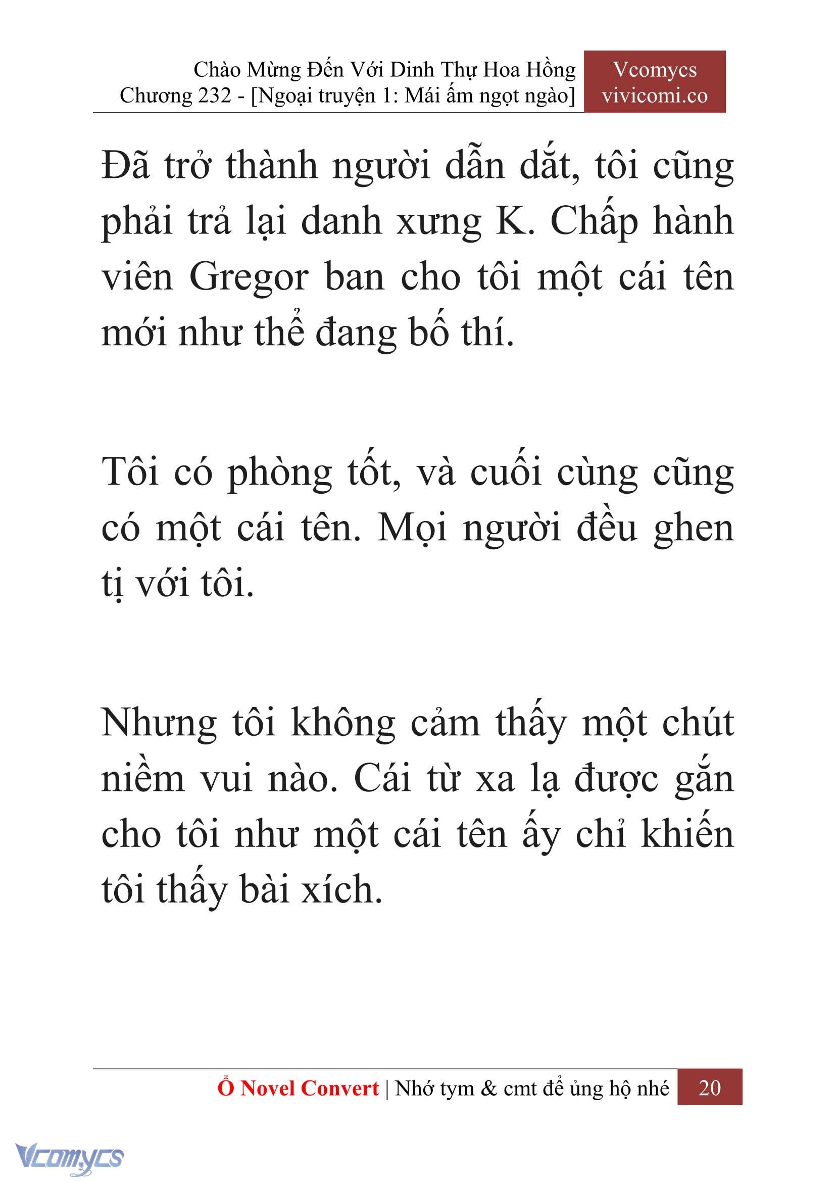 [Novel] Chào Mừng Đến Với Dinh Thự Hoa Hồng Chap 232 - Trang 2