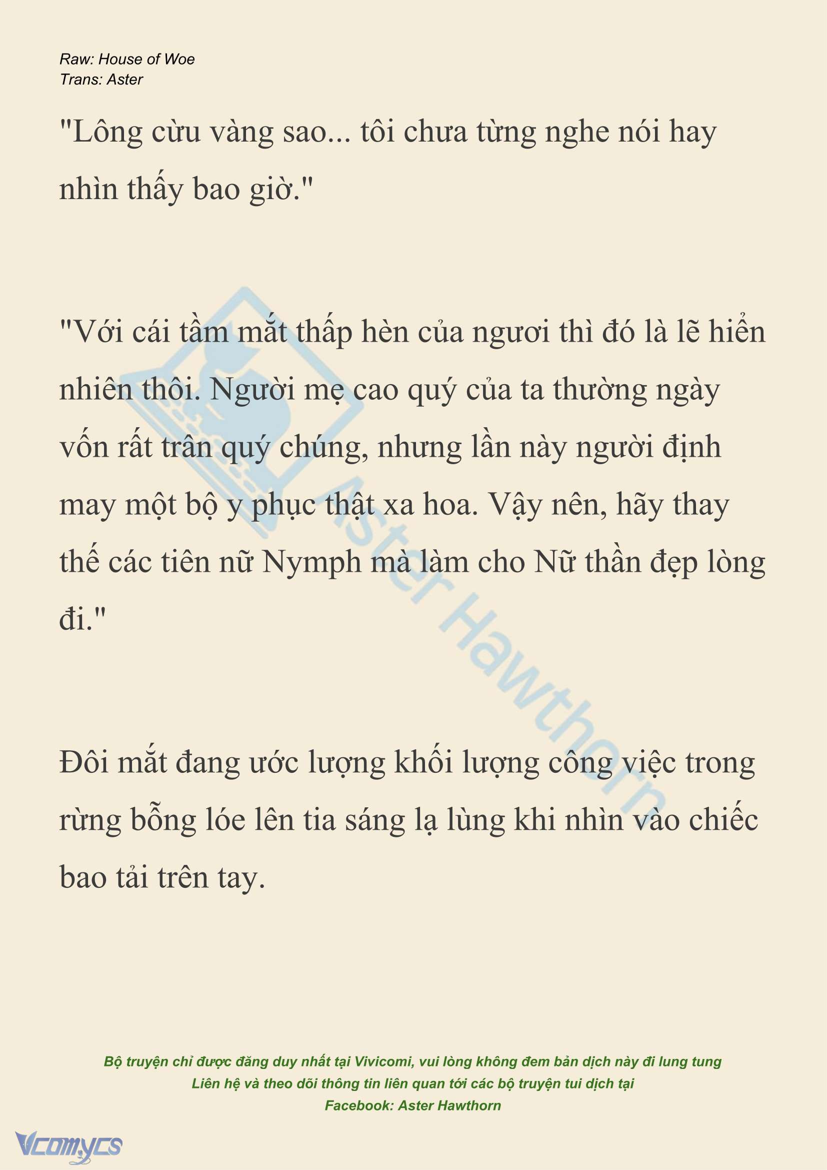 [NOVEL] Dành Cho Các Nữ Thần: Dành cho Psyche Chap 43 - Trang 2