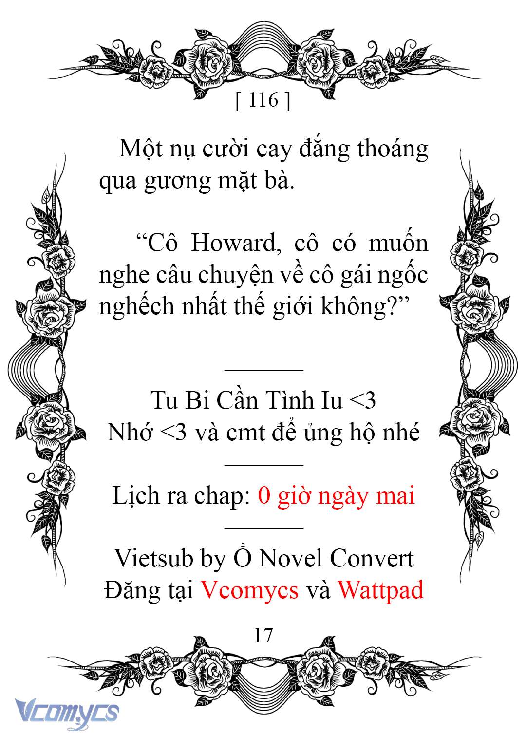 [Novel] Chào Mừng Đến Với Dinh Thự Hoa Hồng Chap 116 - Trang 2