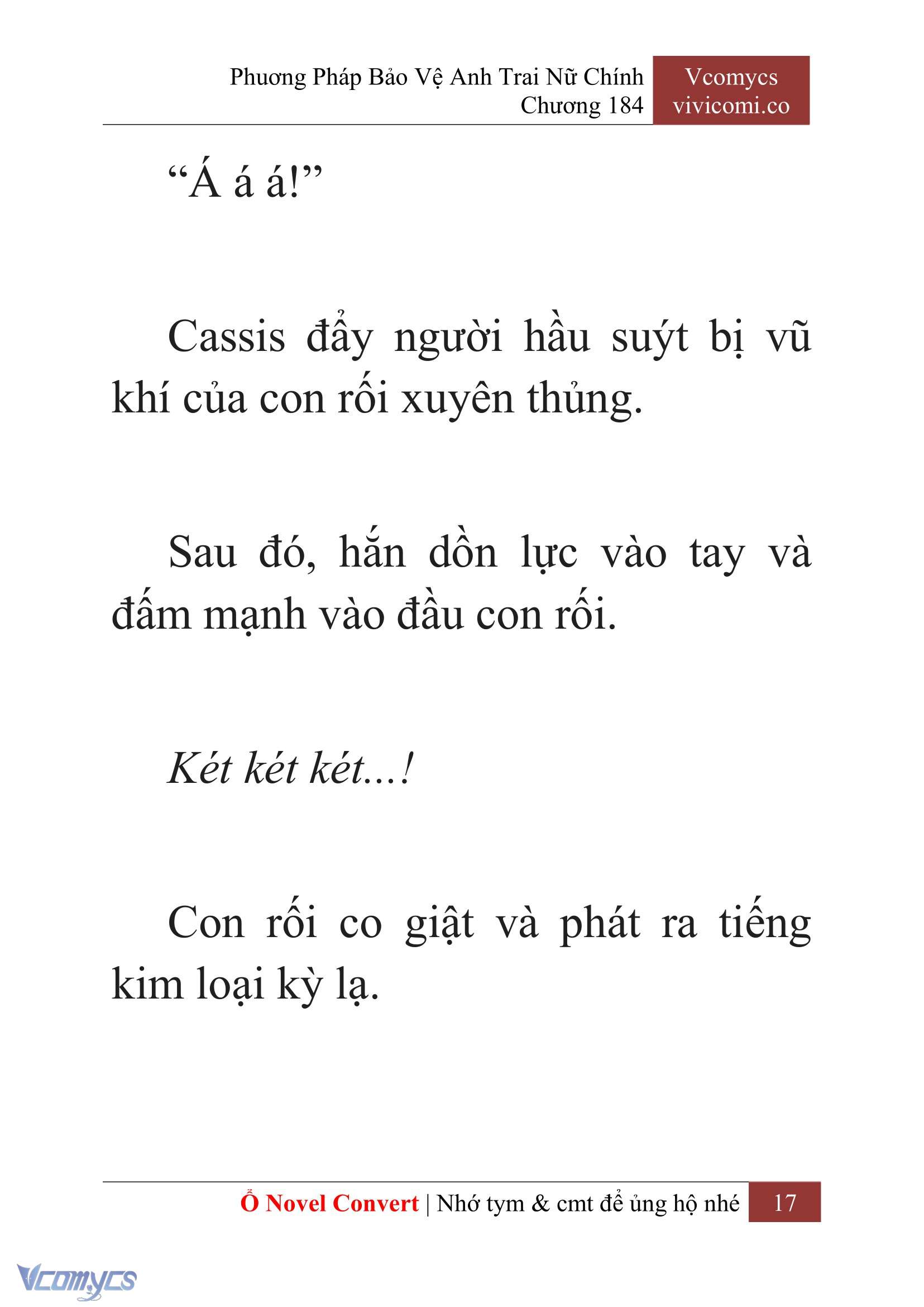 [Novel] Phương Pháp Bảo Vệ Anh Trai Nữ Chính Chap 184 - Trang 2