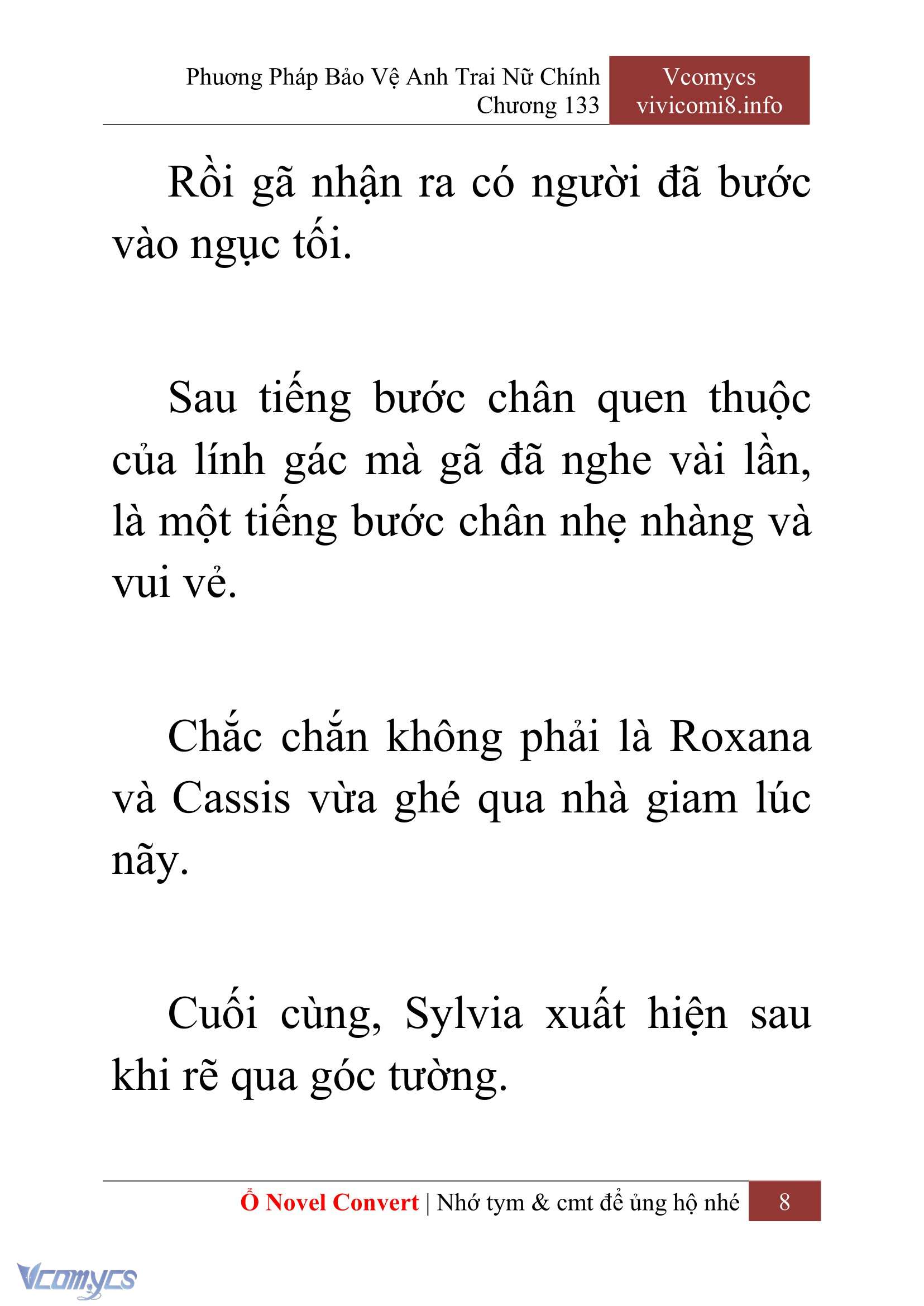 [Novel] Phương Pháp Bảo Vệ Anh Trai Nữ Chính Chap 133 - Trang 2